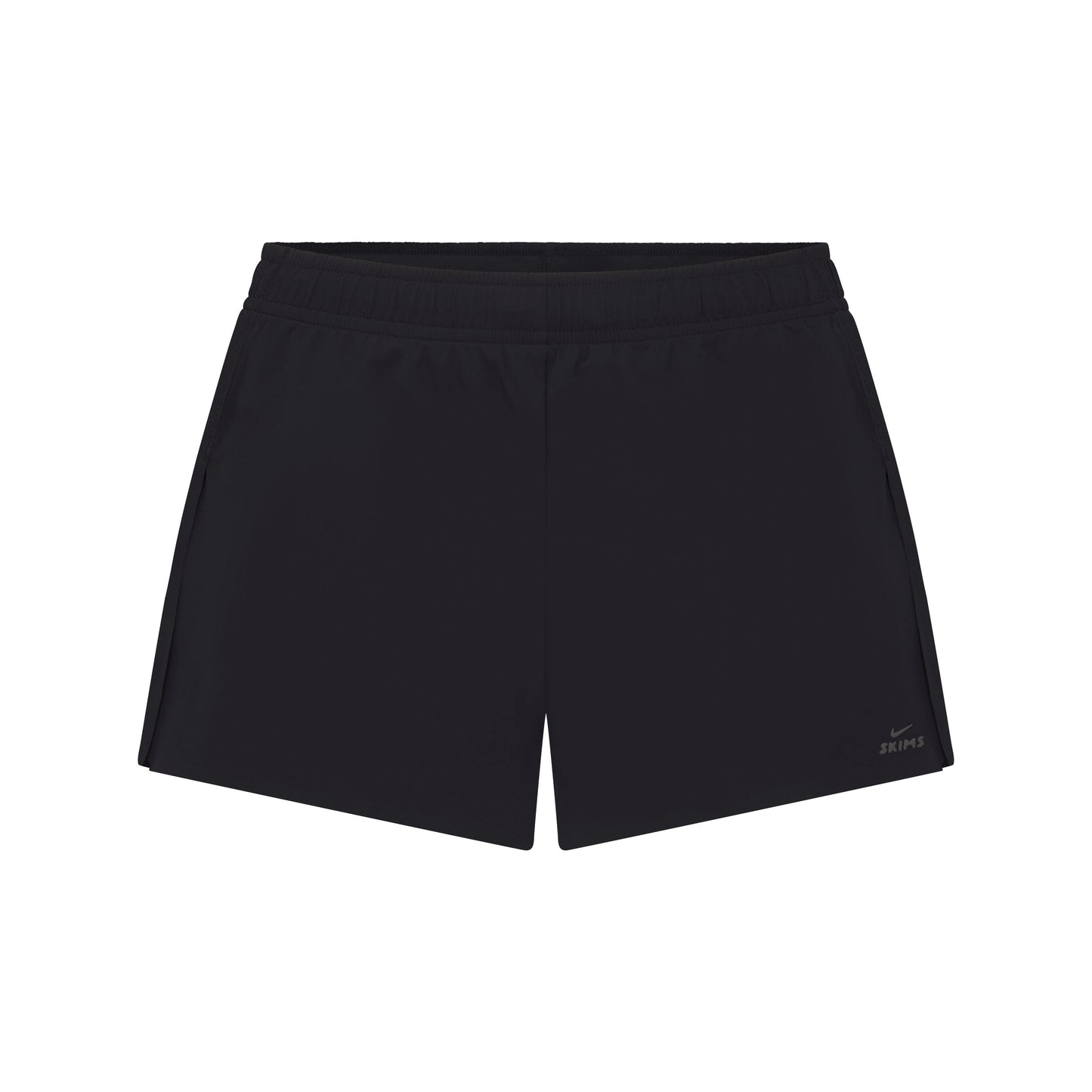 NikeSKIMS STRETCH NYLON RUNNER SHORT | OBSIDIAN