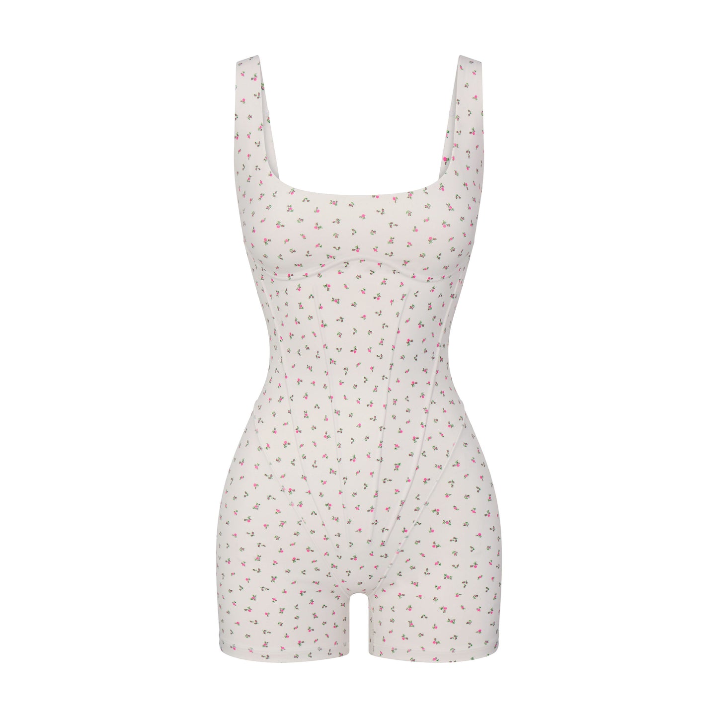 NikeSKIMS MATTE CORSET 2" ONE PIECE | DITSY FLORAL PRINT