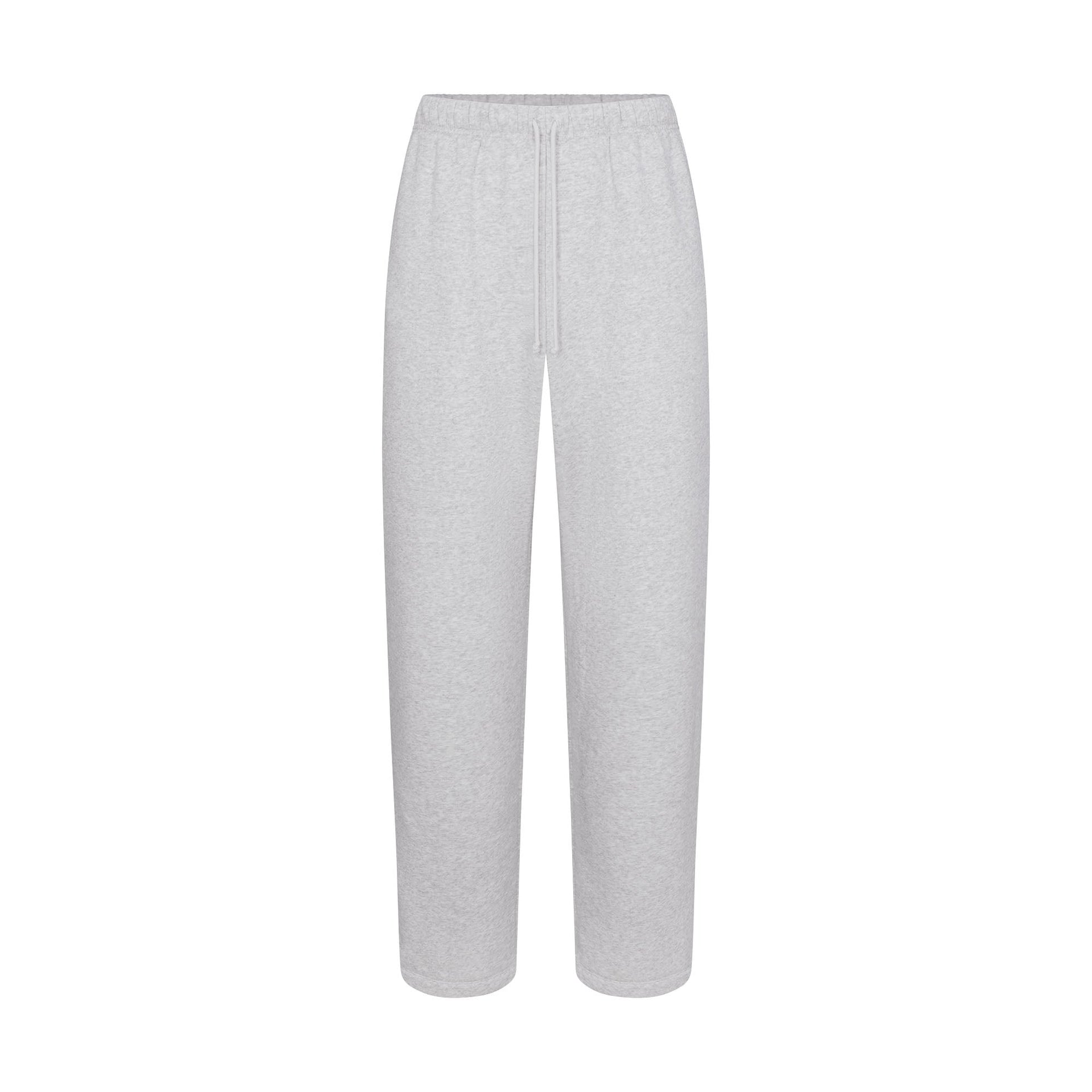 FLEECE LOUNGE MENS CLASSIC STRAIGHT LEG PANT | LIGHT HEATHER GREY
