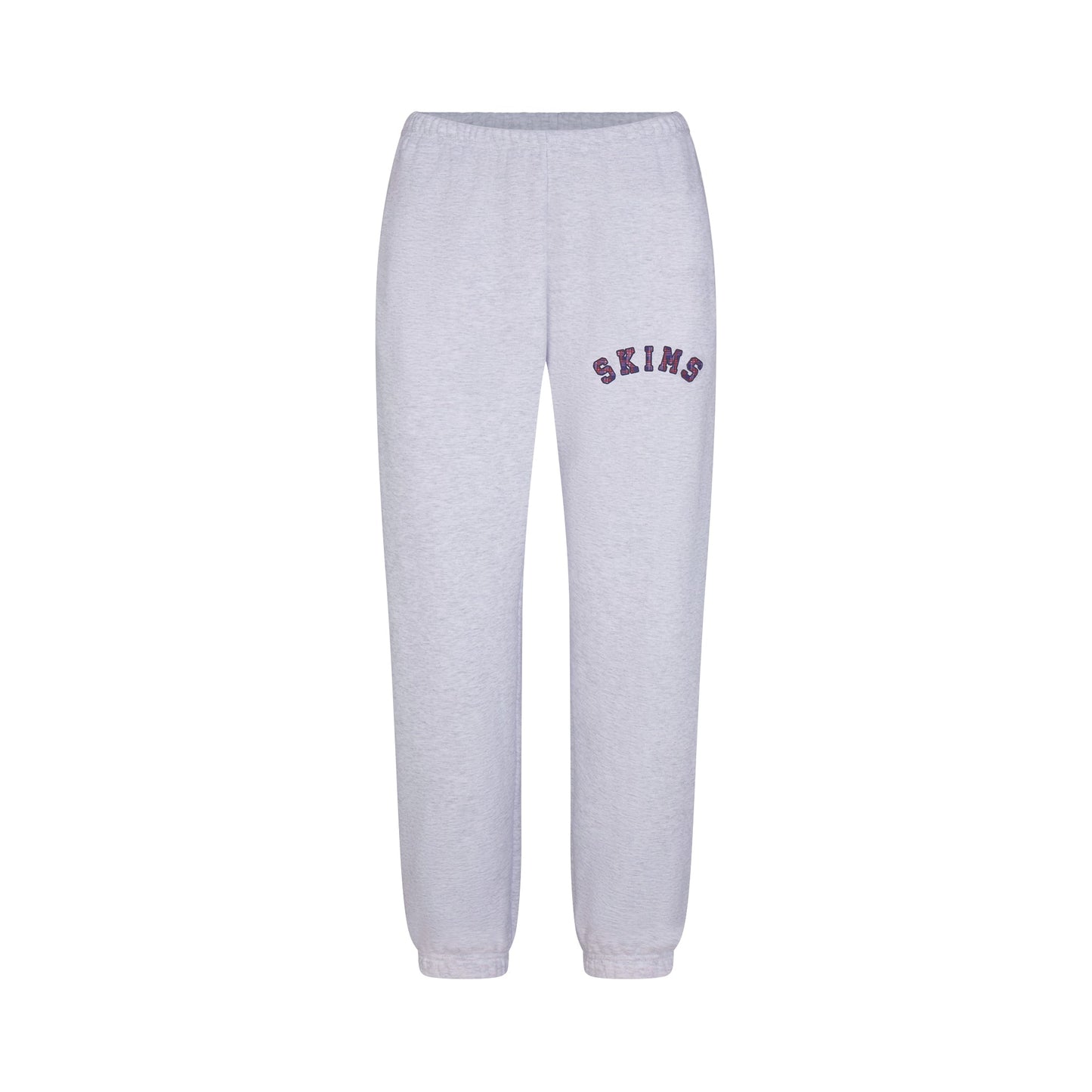 COTTON FLEECE CLASSIC CREWNECK | LHG ARCHED SKIMS PLAID