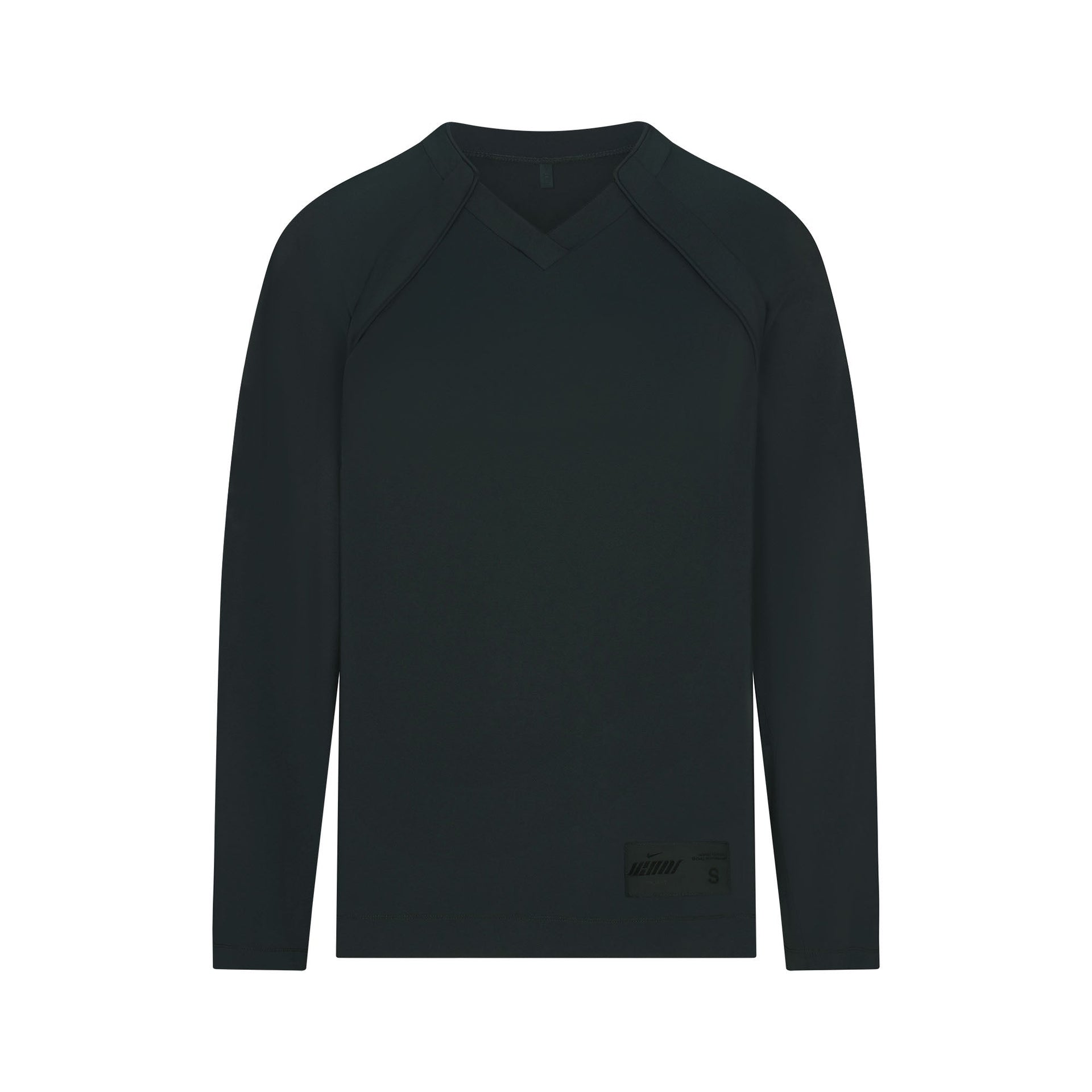 NikeSKIMS AIRY V-NECK OVERSIZED LONG SLEEVE TOP | DARK TEAL