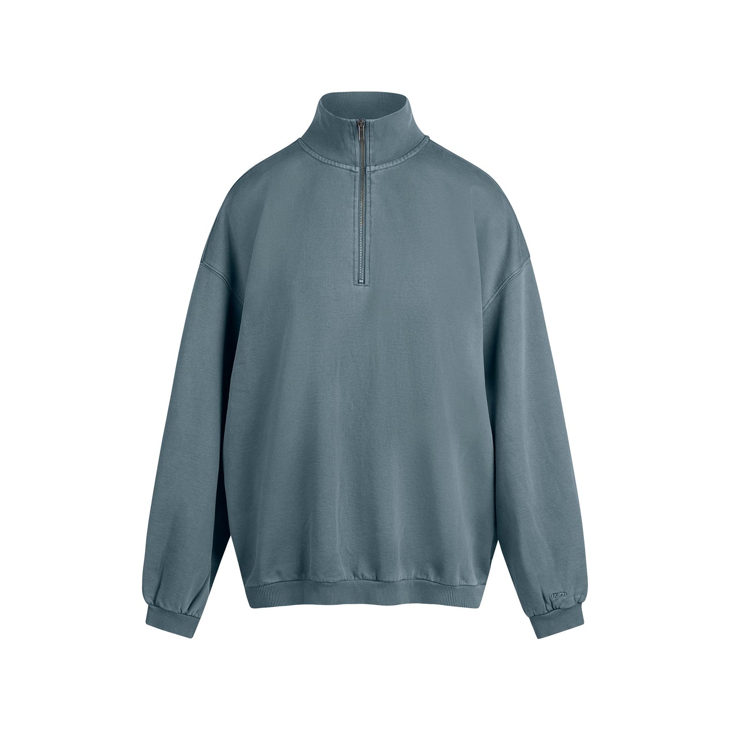BOYFRIEND FLEECE OVERSIZED HALF ZIP | ZIRCON