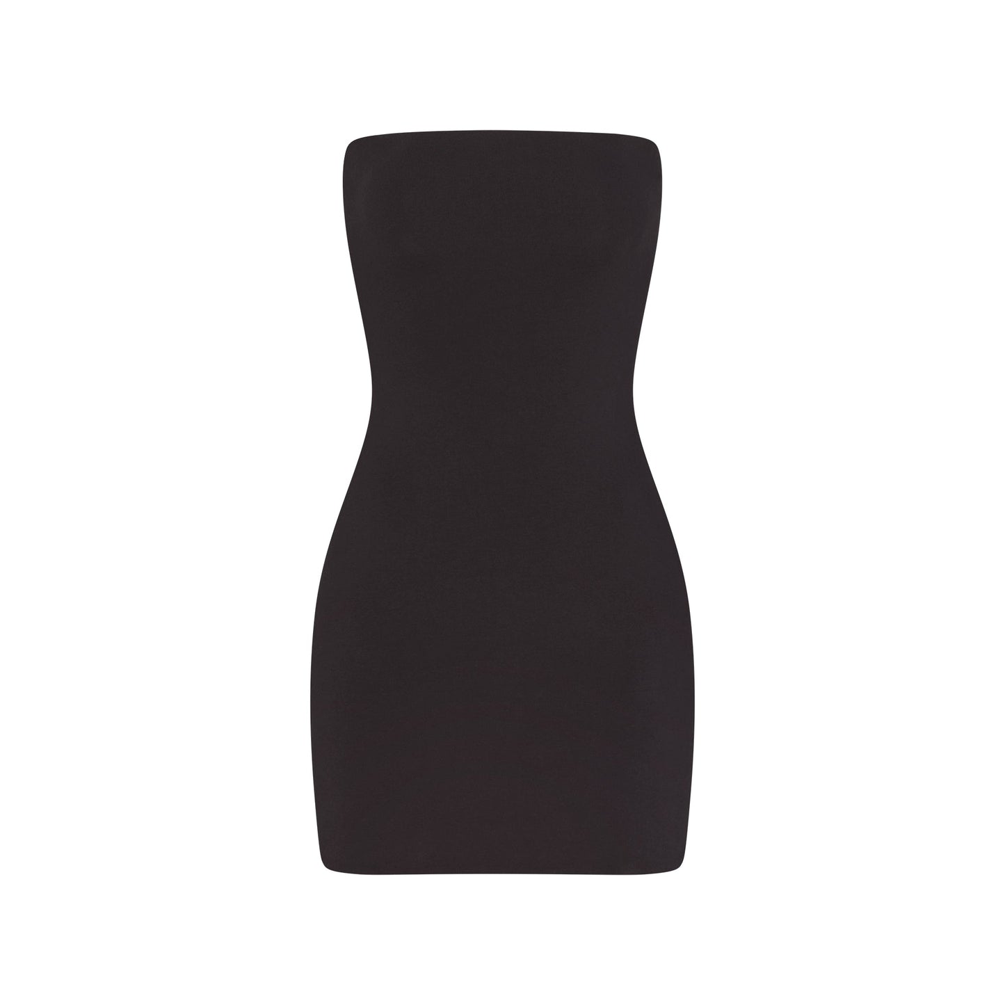 COTTON JERSEY MINI TUBE DRESS | SOOT