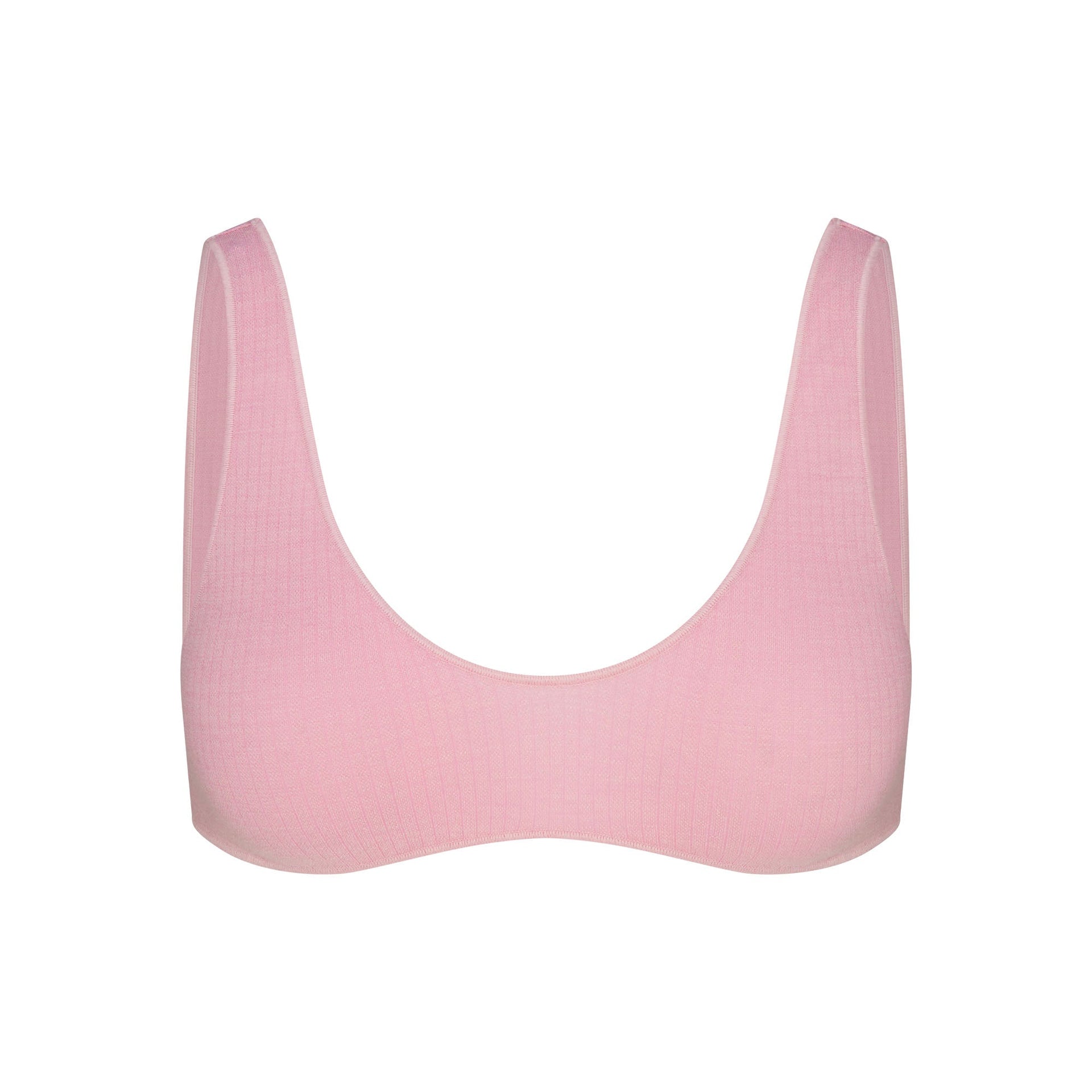 WOOL RIB BRALETTE | HALITE