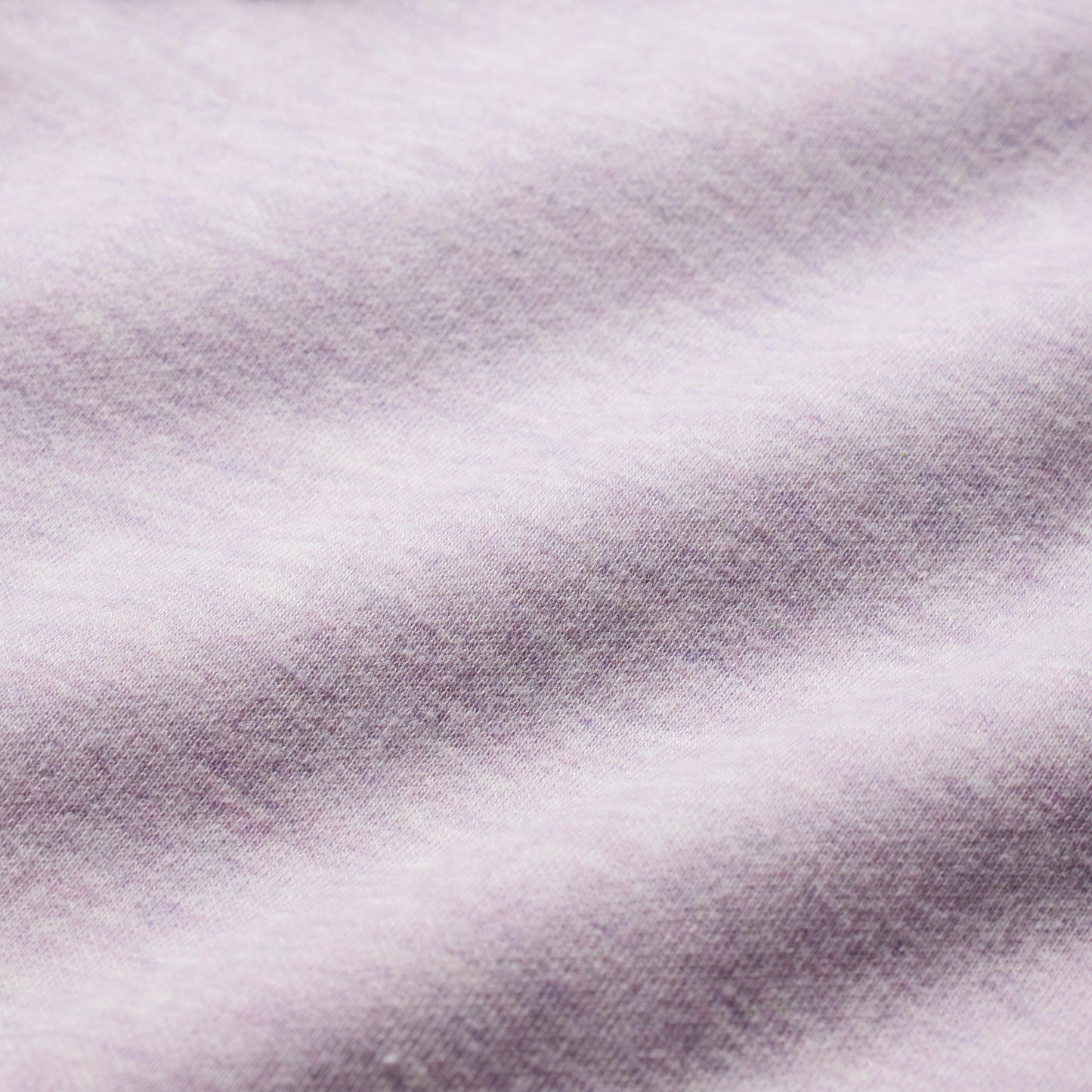 COTTON FLEECE POLO SWEATSHIRT | PURPLE HEATHER