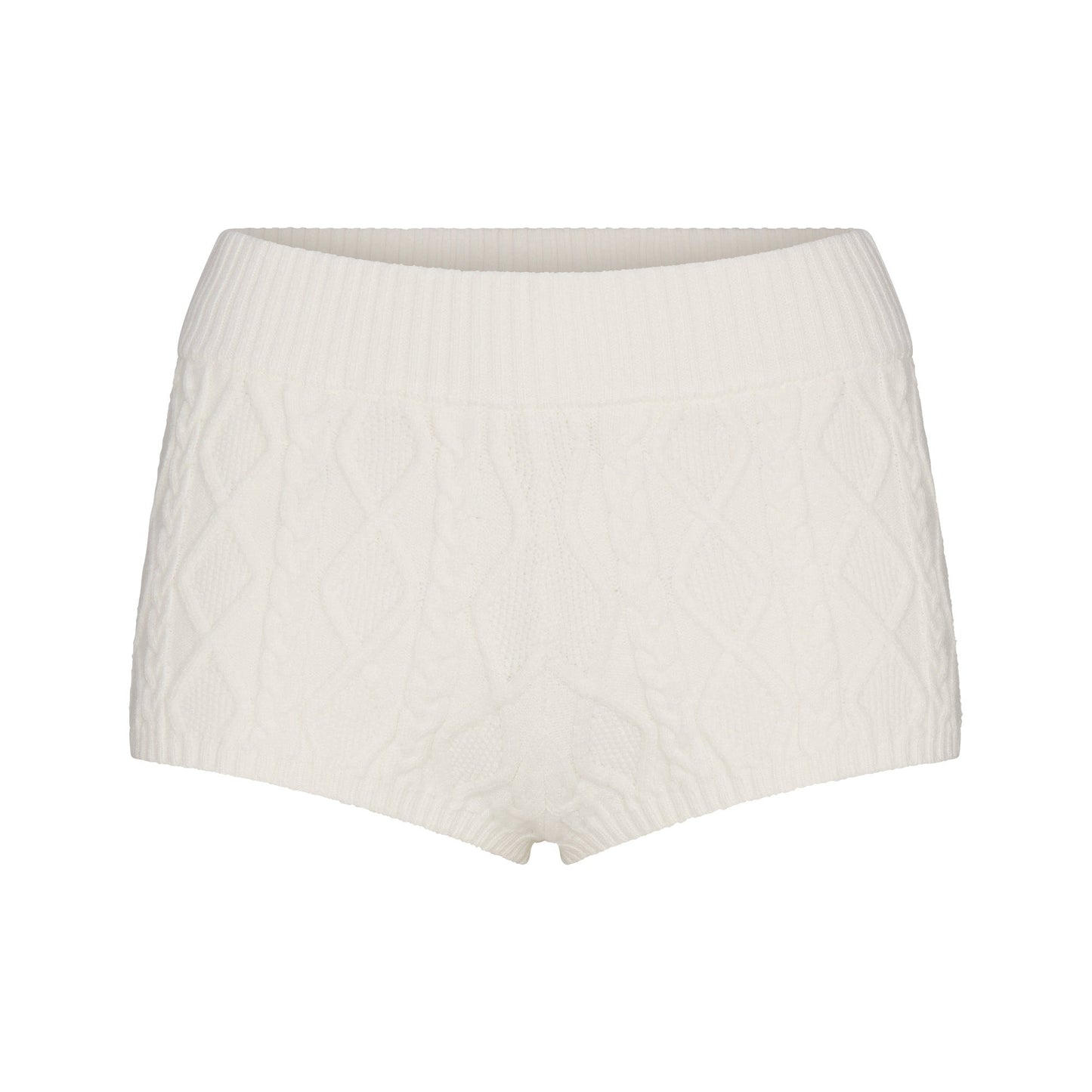 SWEATER KNIT SHORT | IVORY