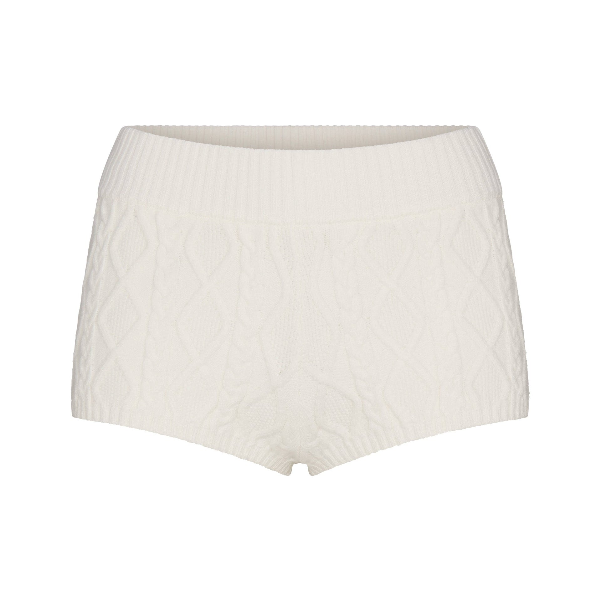 SWEATER KNIT SHORT | IVORY