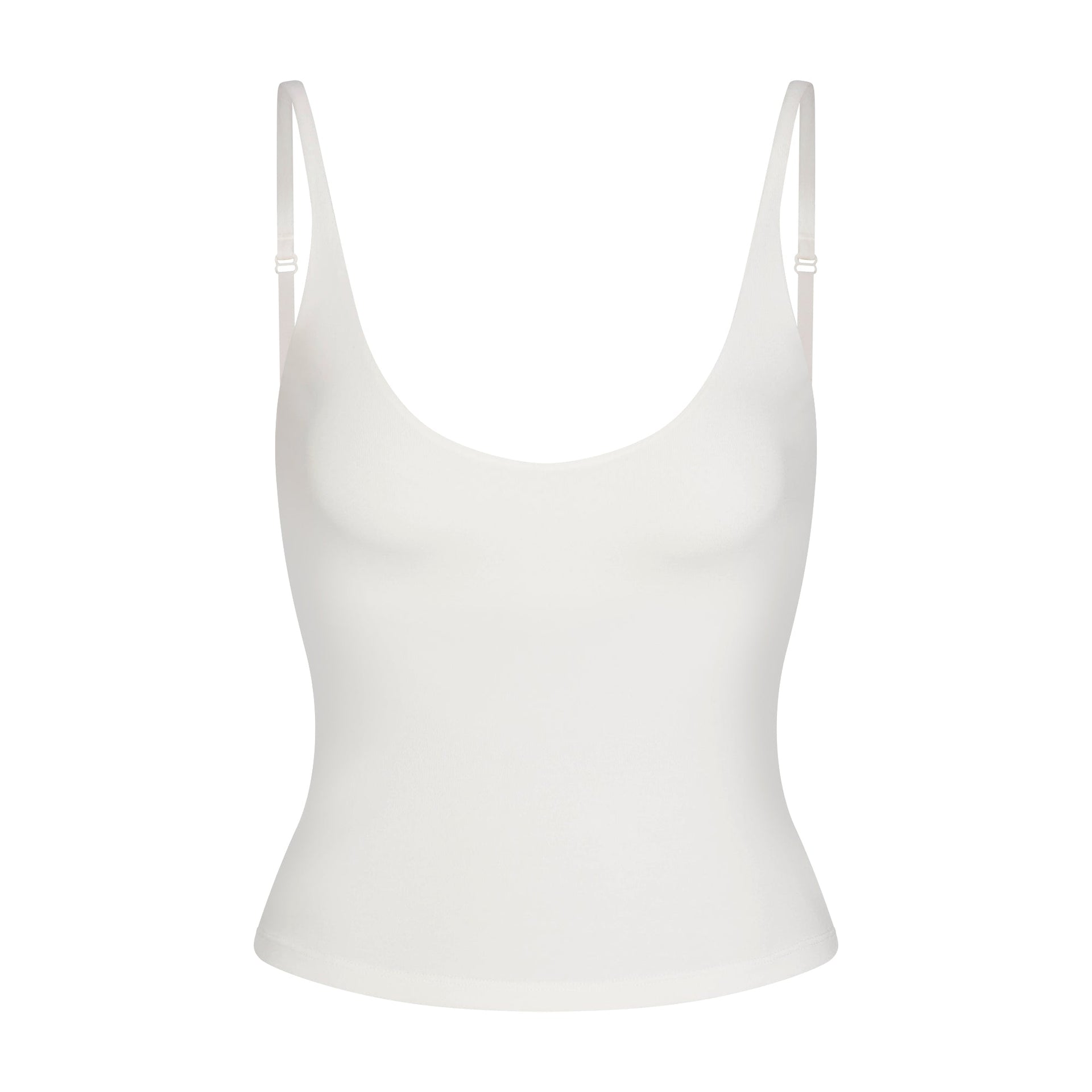 SMOOTH LAYERS SCOOP NECK CAMI | EGRET