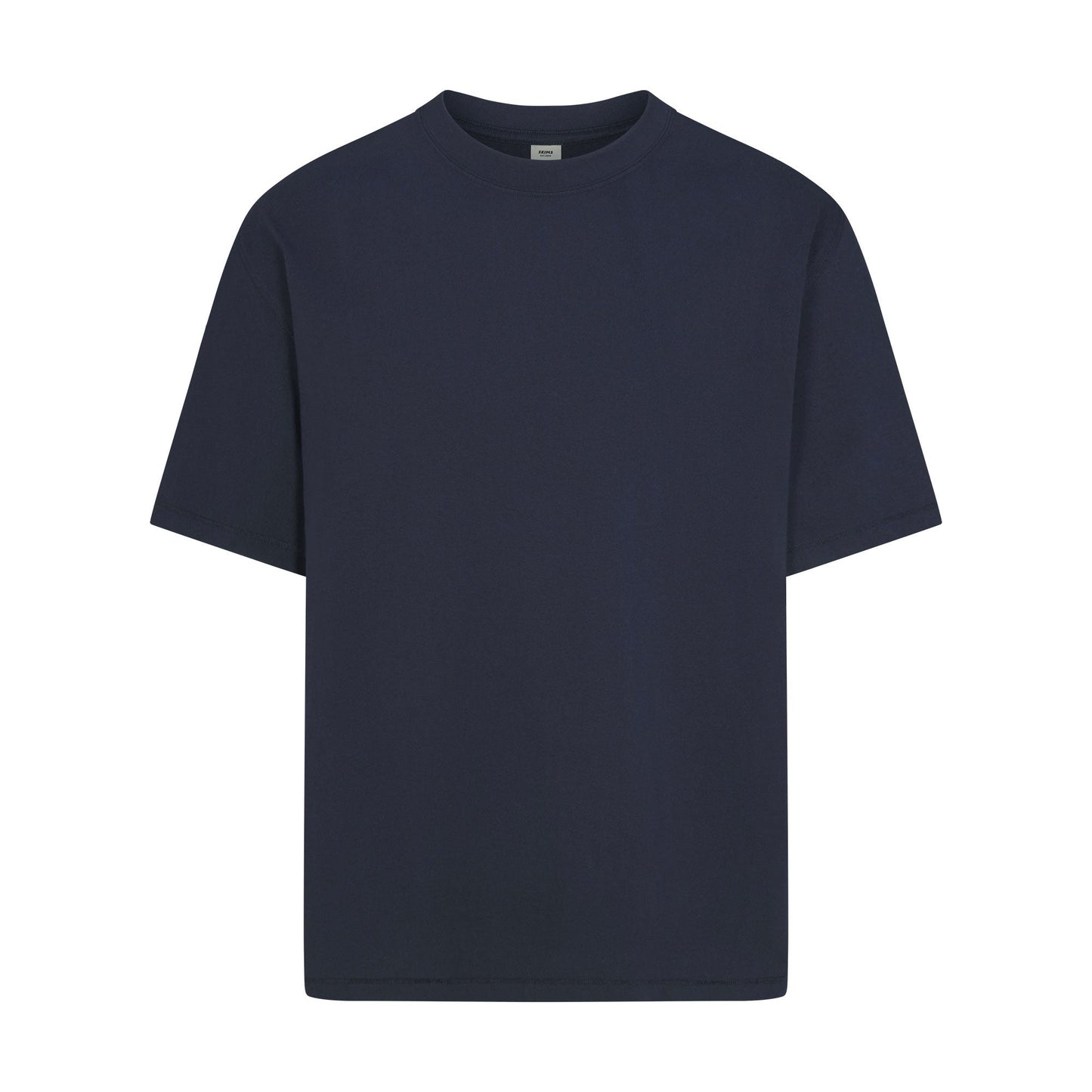 HEAVYWEIGHT COTTON MENS RELAXED T-SHIRT | BLUE BLACK