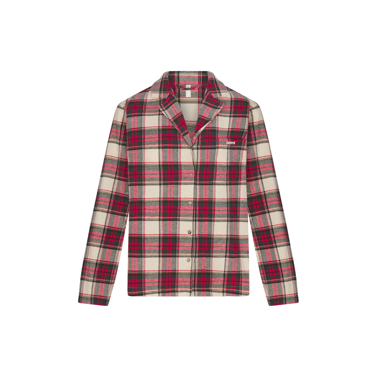 FLANNEL SLEEP LONG SLEEVE AND PANT SLEEP SET | BUFF MONTGOMERY CHECK