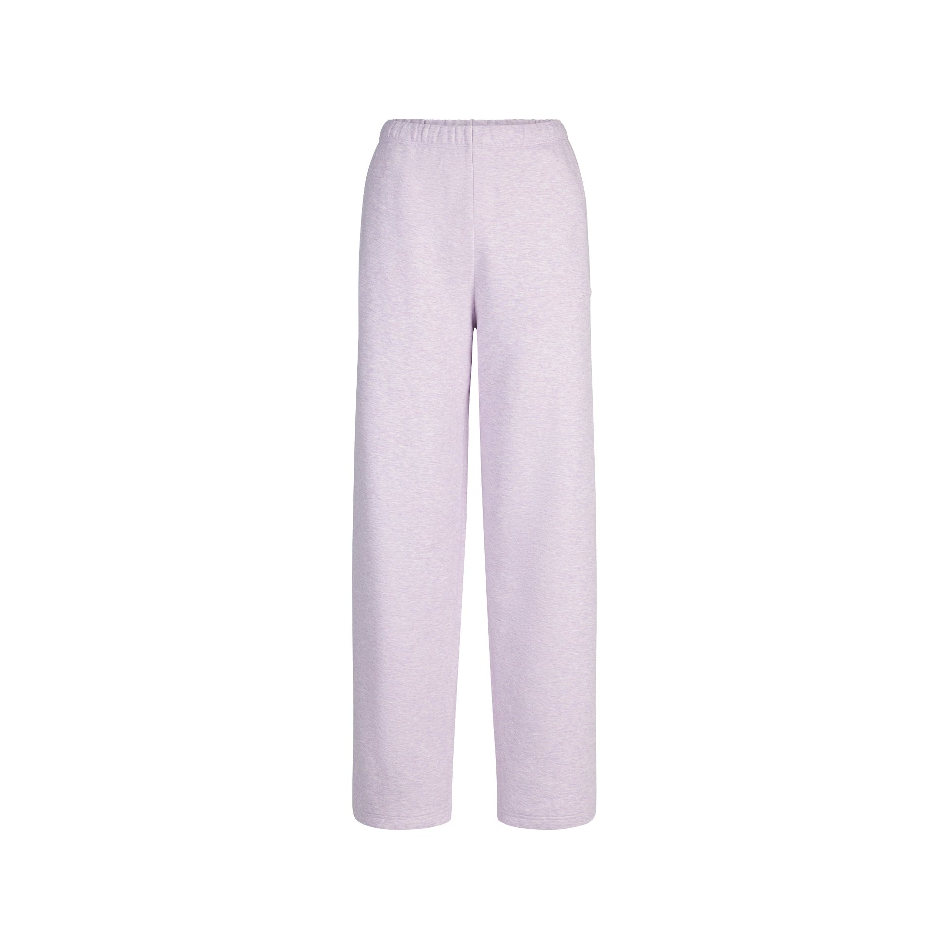 COTTON FLEECE CLASSIC STRAIGHT LEG PANT | PURPLE HEATHER