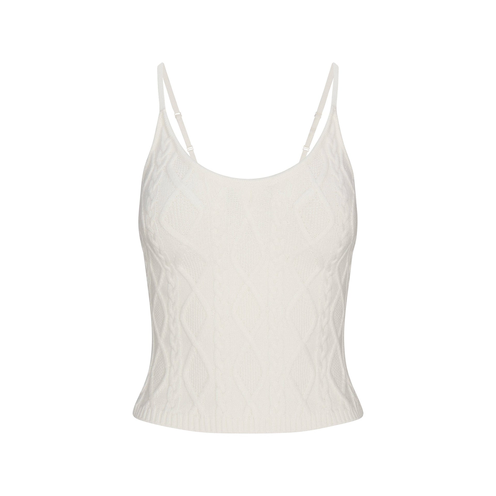 SWEATER KNIT CAMI | IVORY