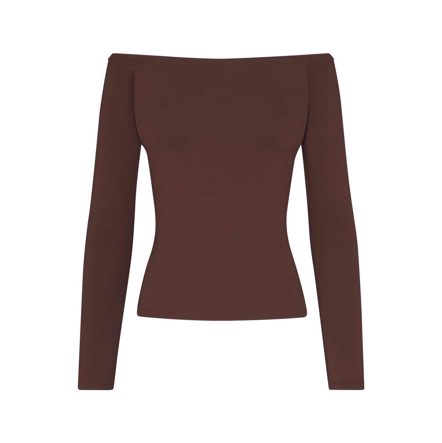 SMOOTH LAYERS OFF THE SHOULDER TOP | COCOA