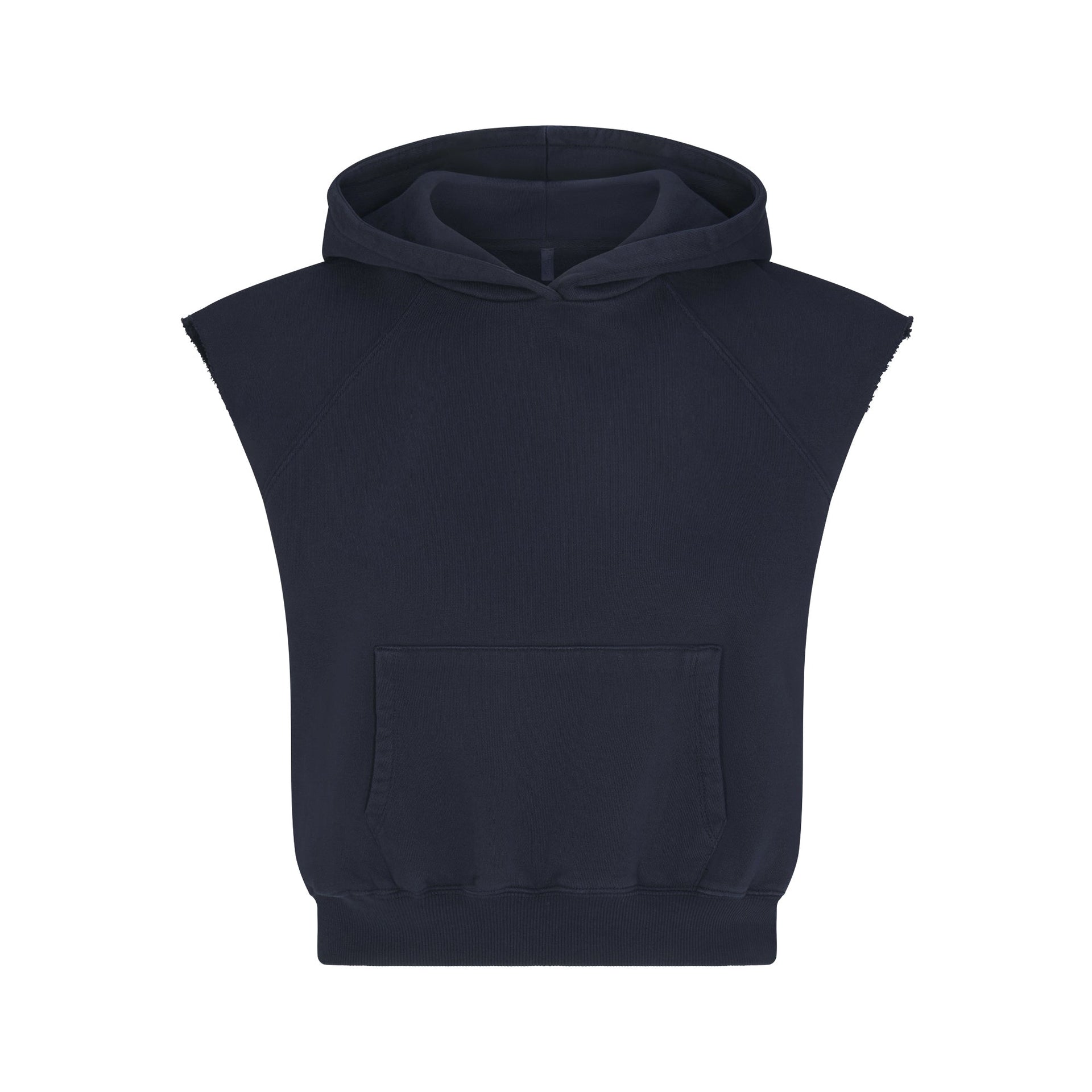 BOYFRIEND FLEECE MUSCLE PULLOVER | NAVY
