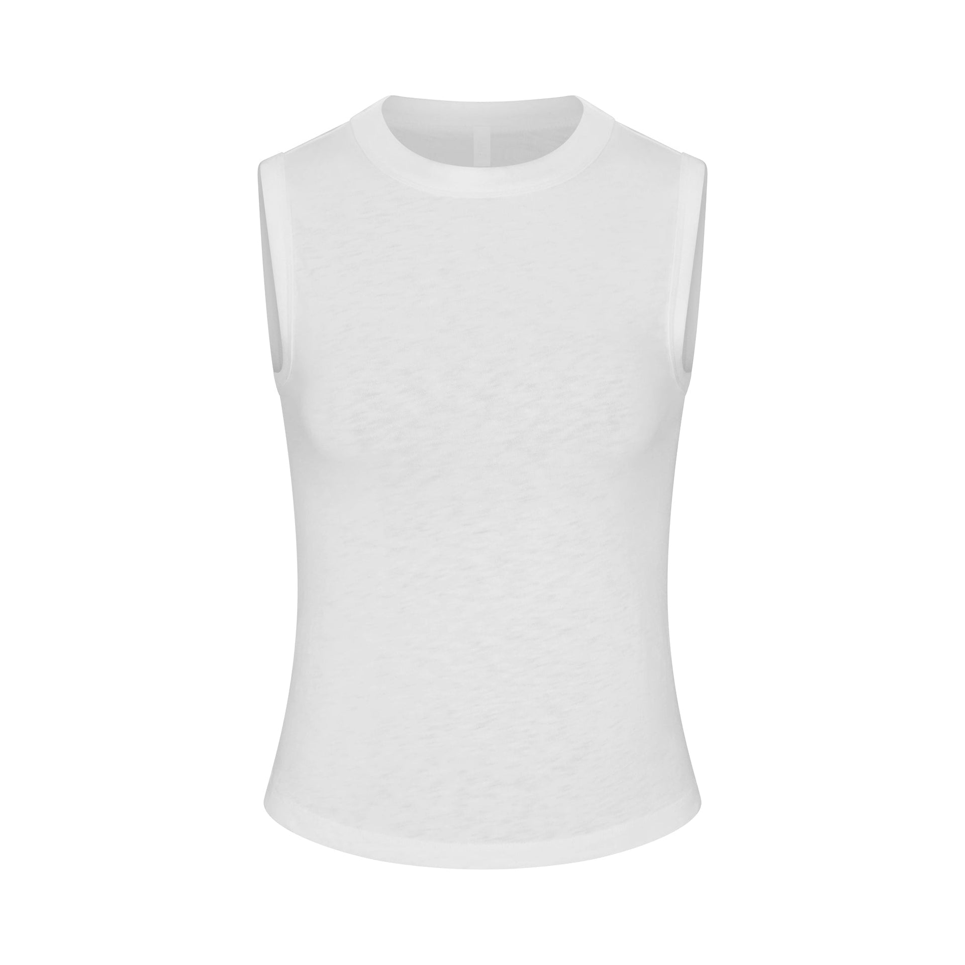 WORN IN JERSEY HIGH CREW TANK | SNOW