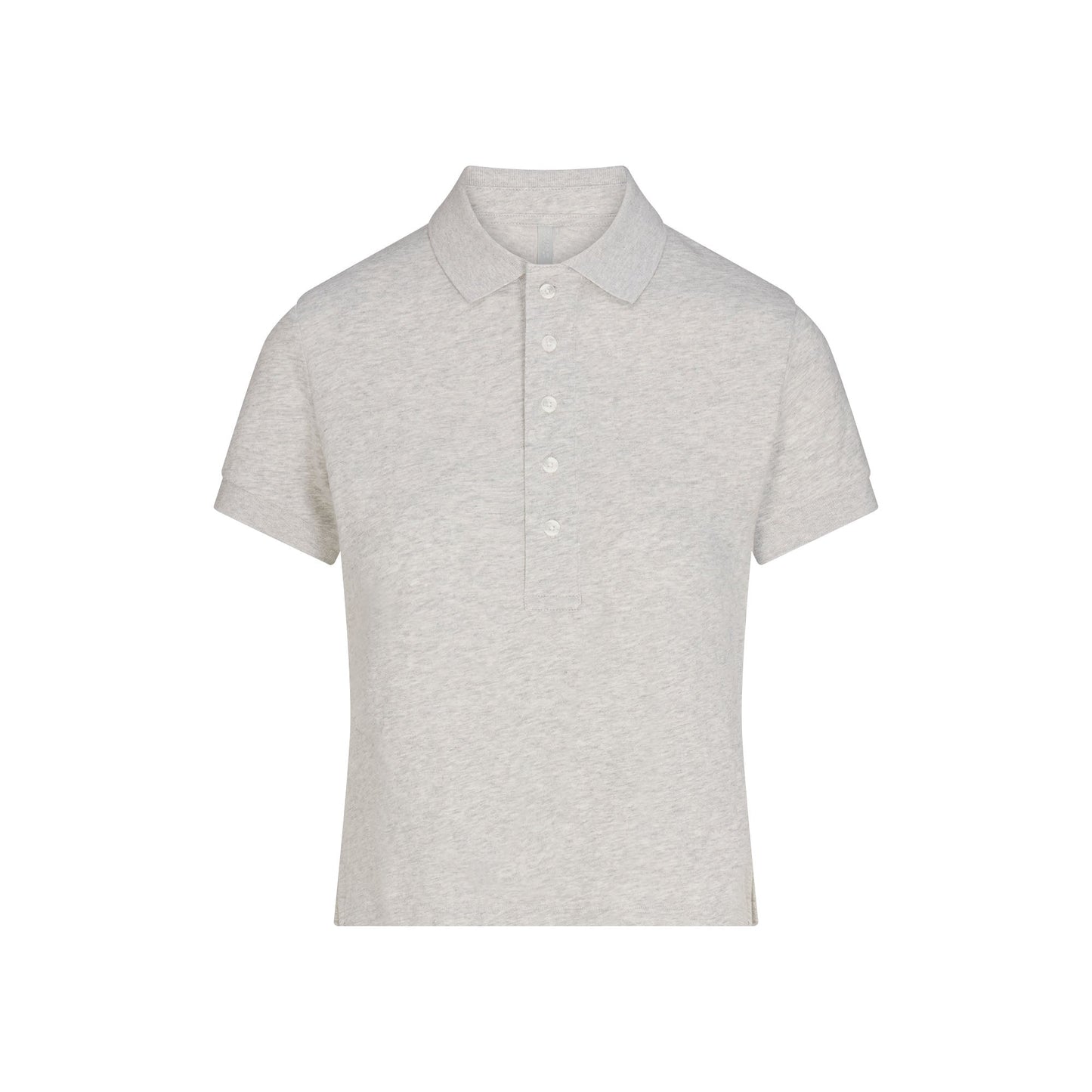 WORN IN JERSEY POLO | LIGHT HEATHER GREY