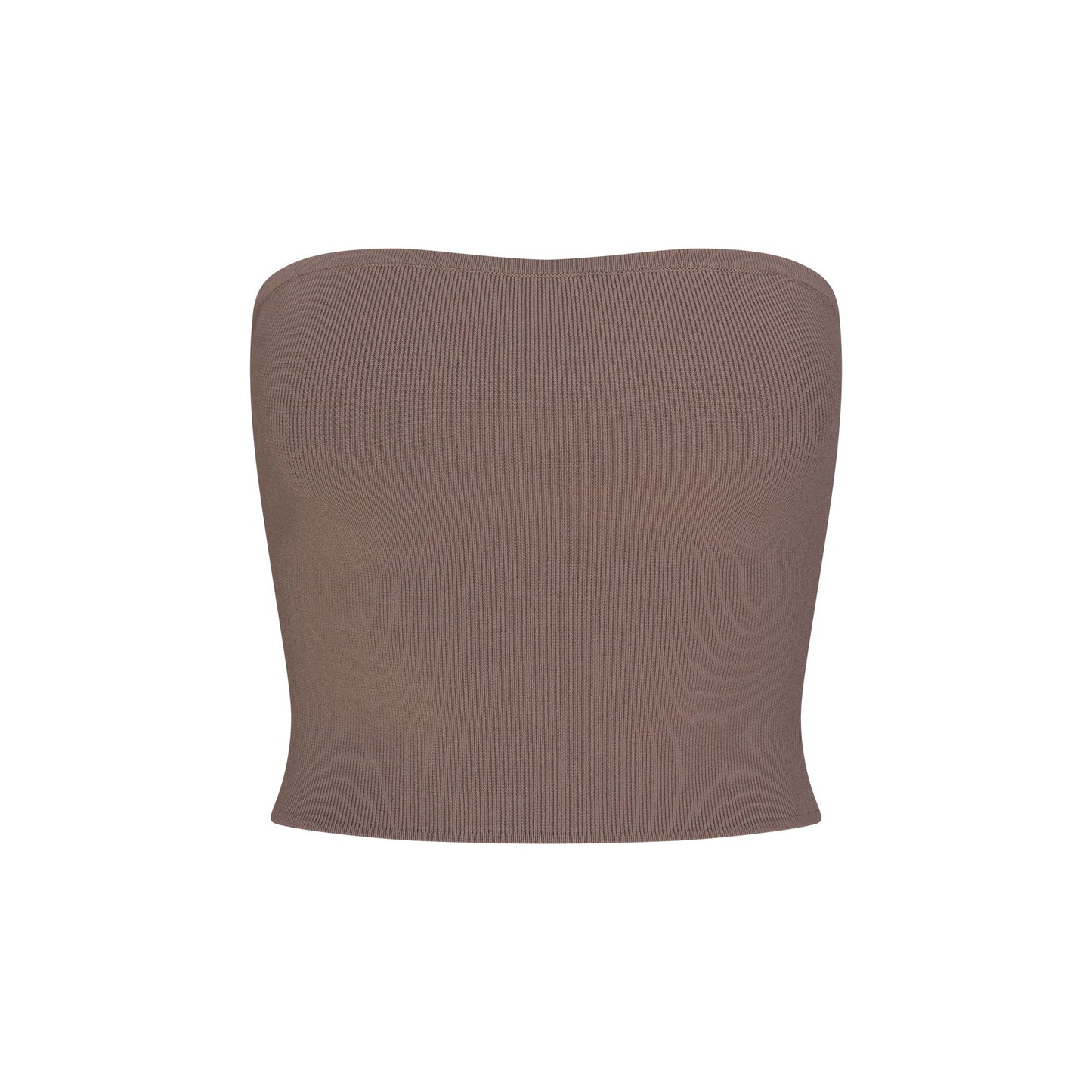 REFINED KNIT TUBE TOP | AMETHYST