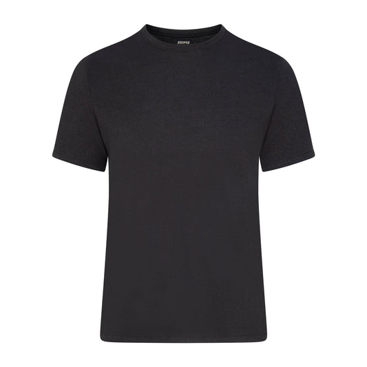 SKIMS COTTON MENS CLASSIC T-SHIRT | ONYX