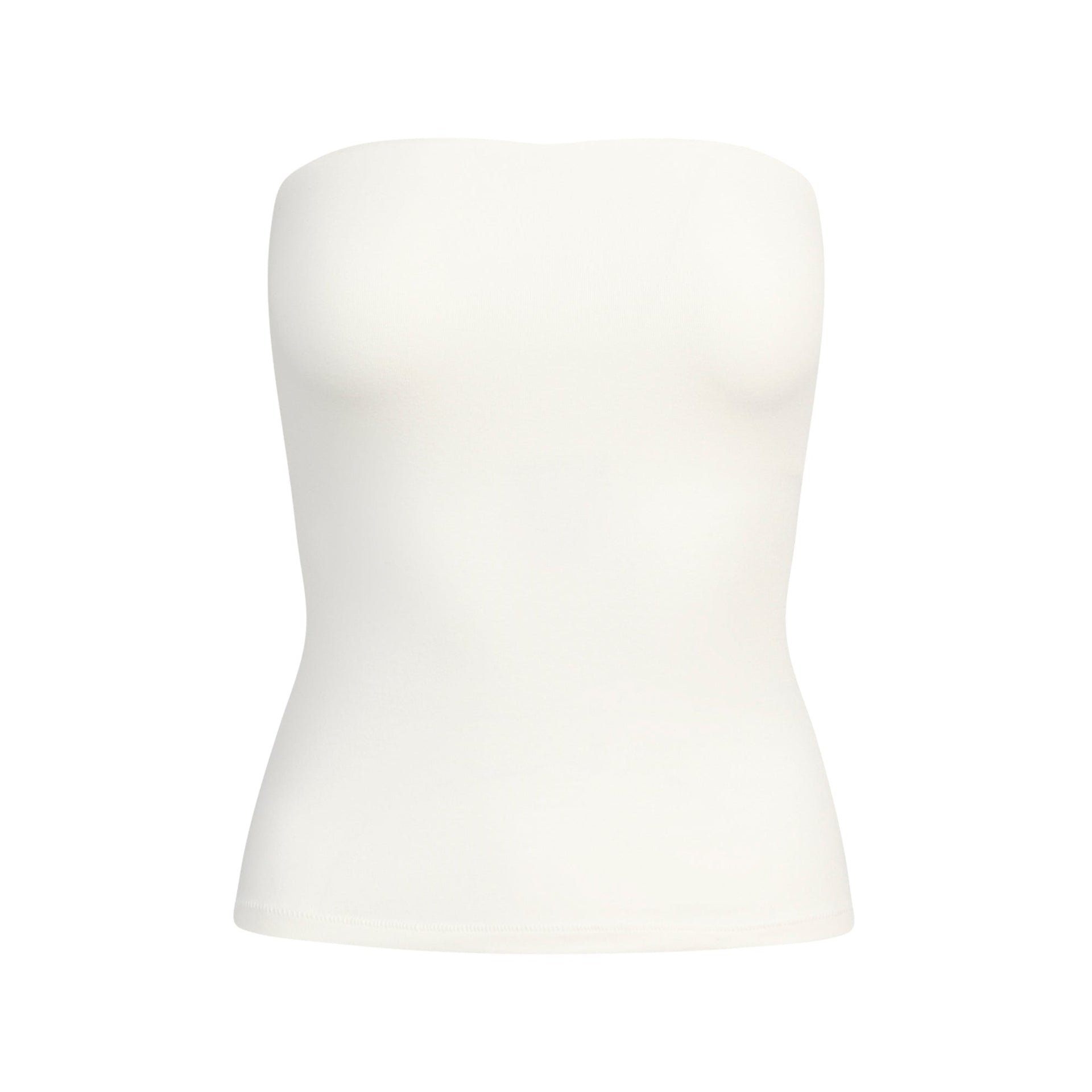 COTTON JERSEY TUBE TOP | MARBLE
