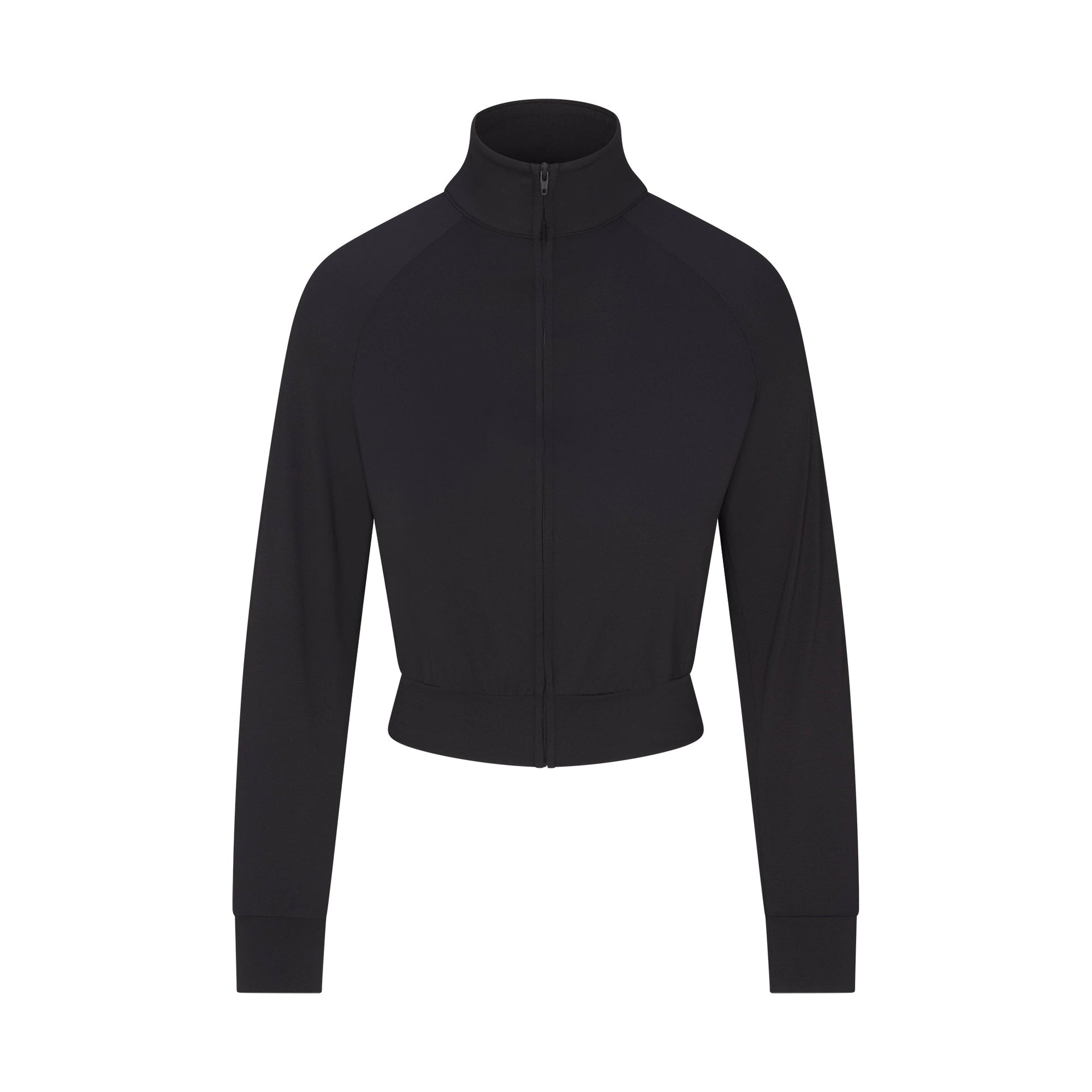 NikeSKIMS AIRY CROPPED TRACK JACKET | OBSIDIAN