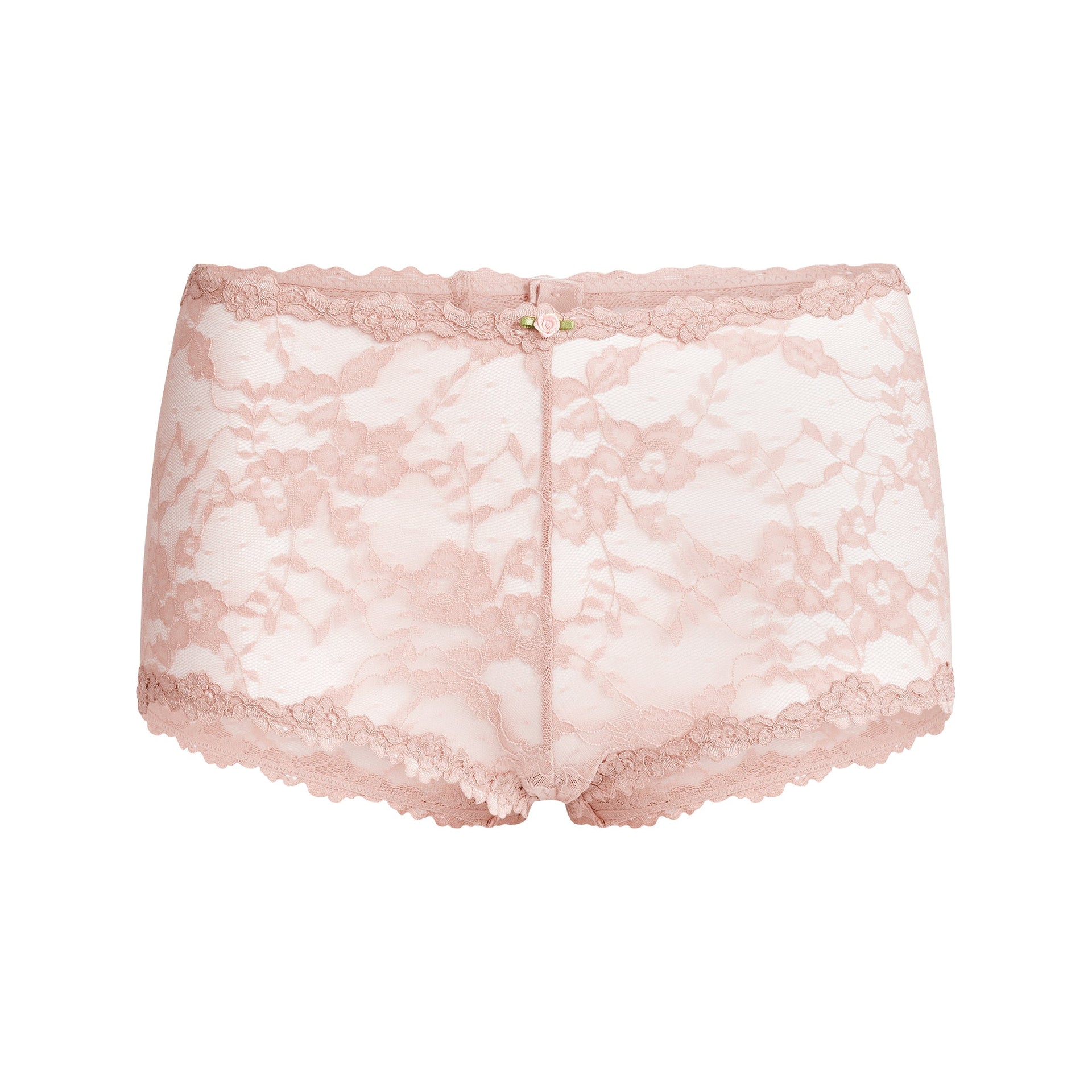 STRETCH LACE BOY SHORT | MORGANITE