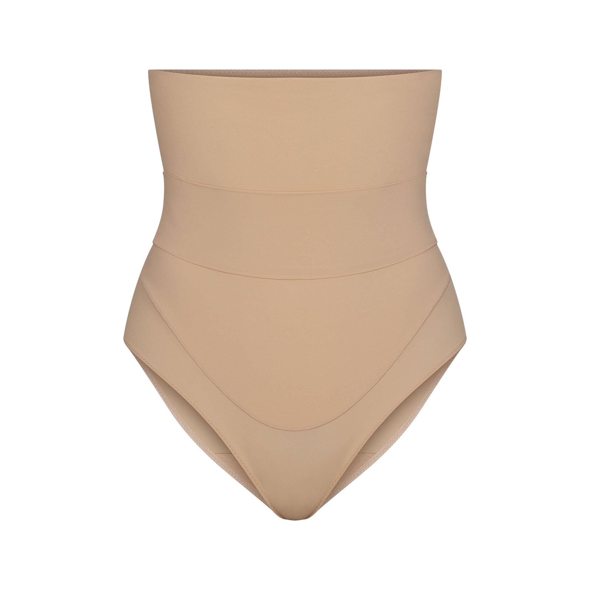 FITS EVERYBODY MATERNITY BANDED HIGH-WAISTED BRIEF | CLAY