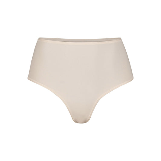 FITS EVERYBODY HIGH-WAISTED THONG | SAND