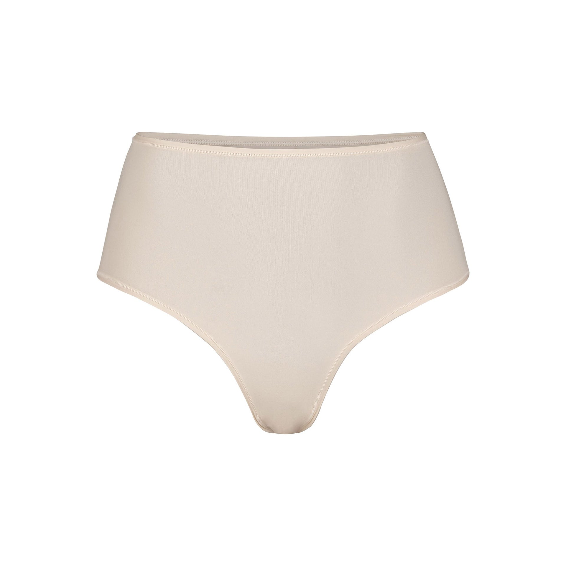 FITS EVERYBODY HIGH-WAISTED THONG | SAND