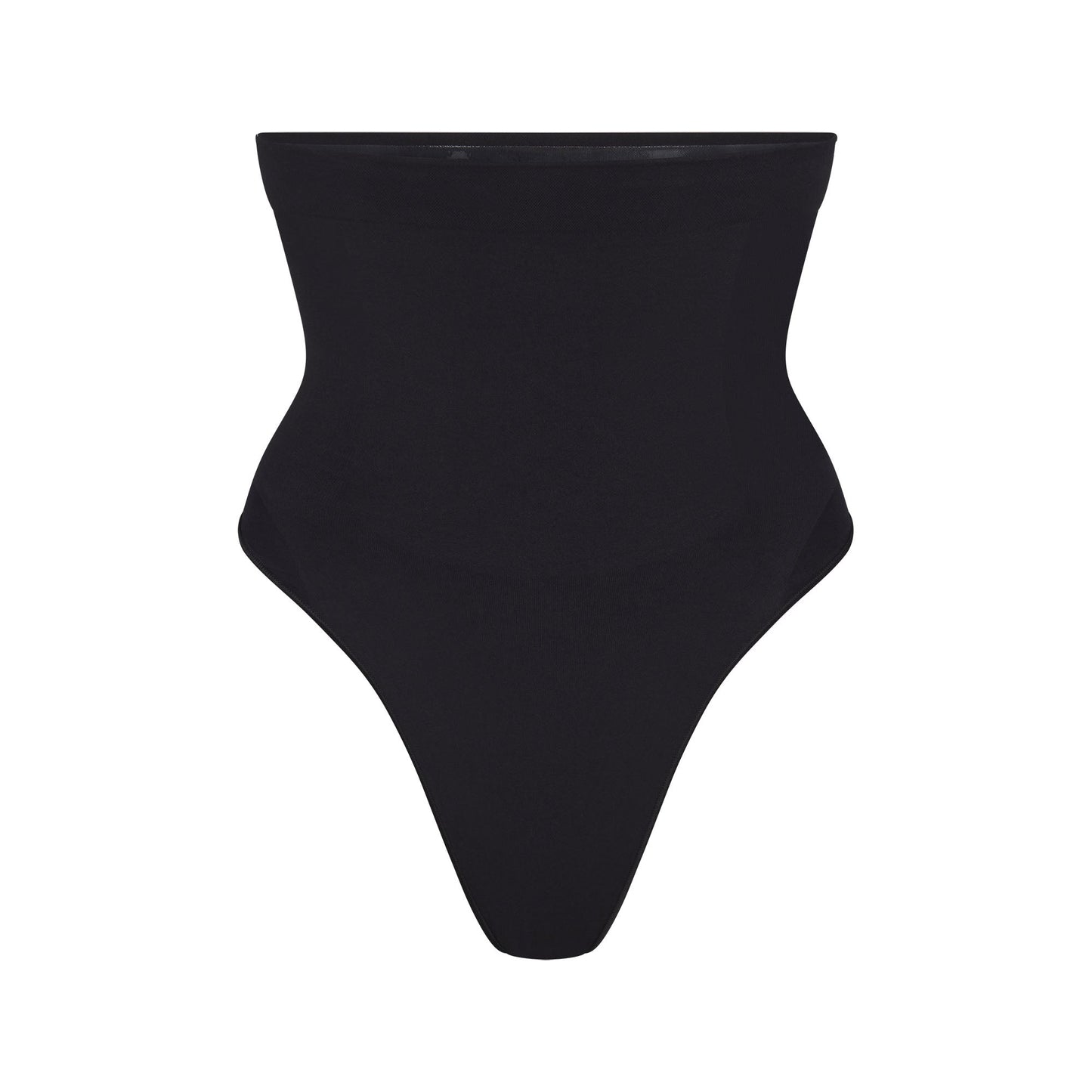 SEAMLESS SCULPT HIGH-WAISTED THONG | ONYX