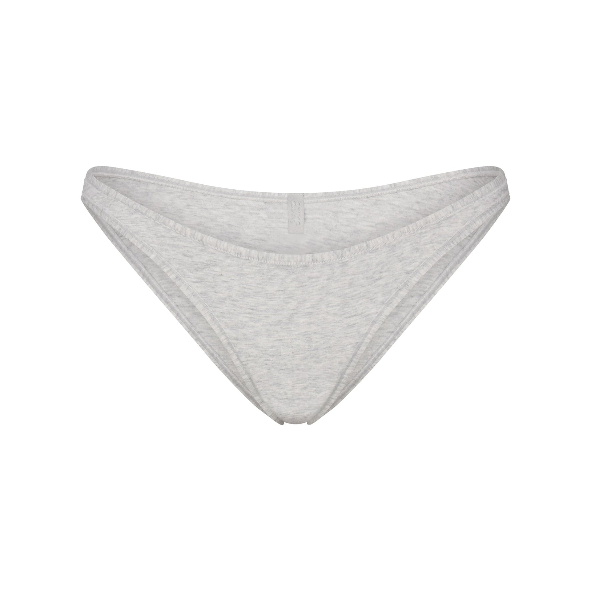 EVERYDAY COTTON BIKINI | LIGHT HEATHER GREY