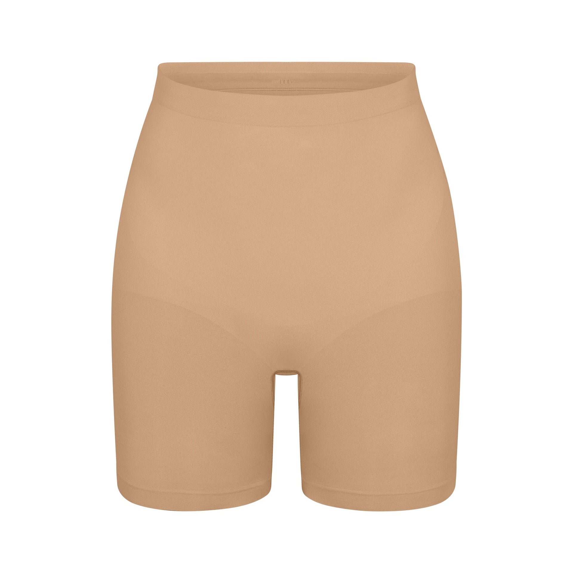 SEAMLESS SCULPT MID THIGH SHORT | CLAY