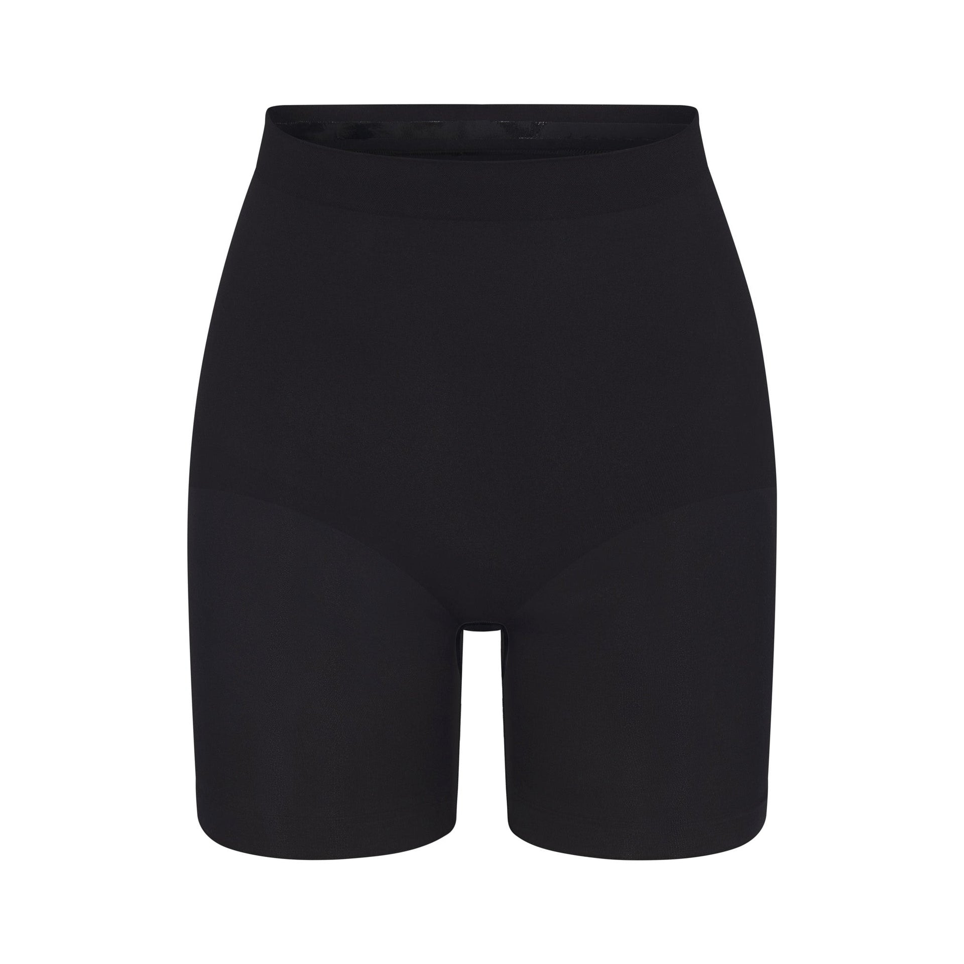 SEAMLESS SCULPT MID THIGH SHORT | ONYX
