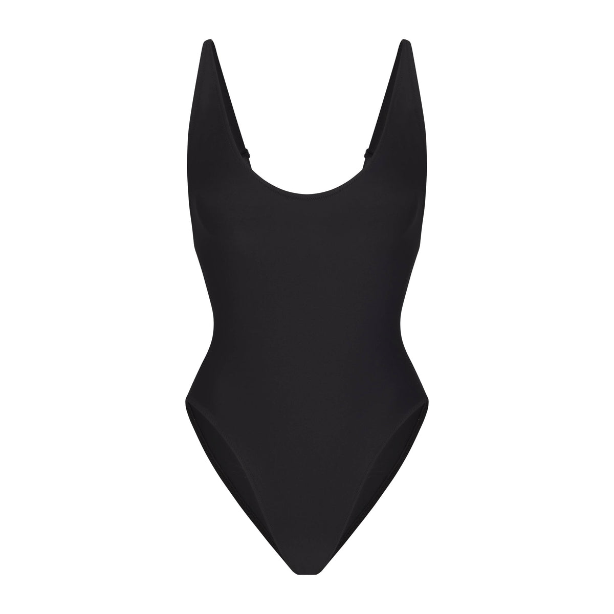 SIGNATURE SWIM SCOOP NECK ONE PIECE | ONYX | SKIMS MÉXICO