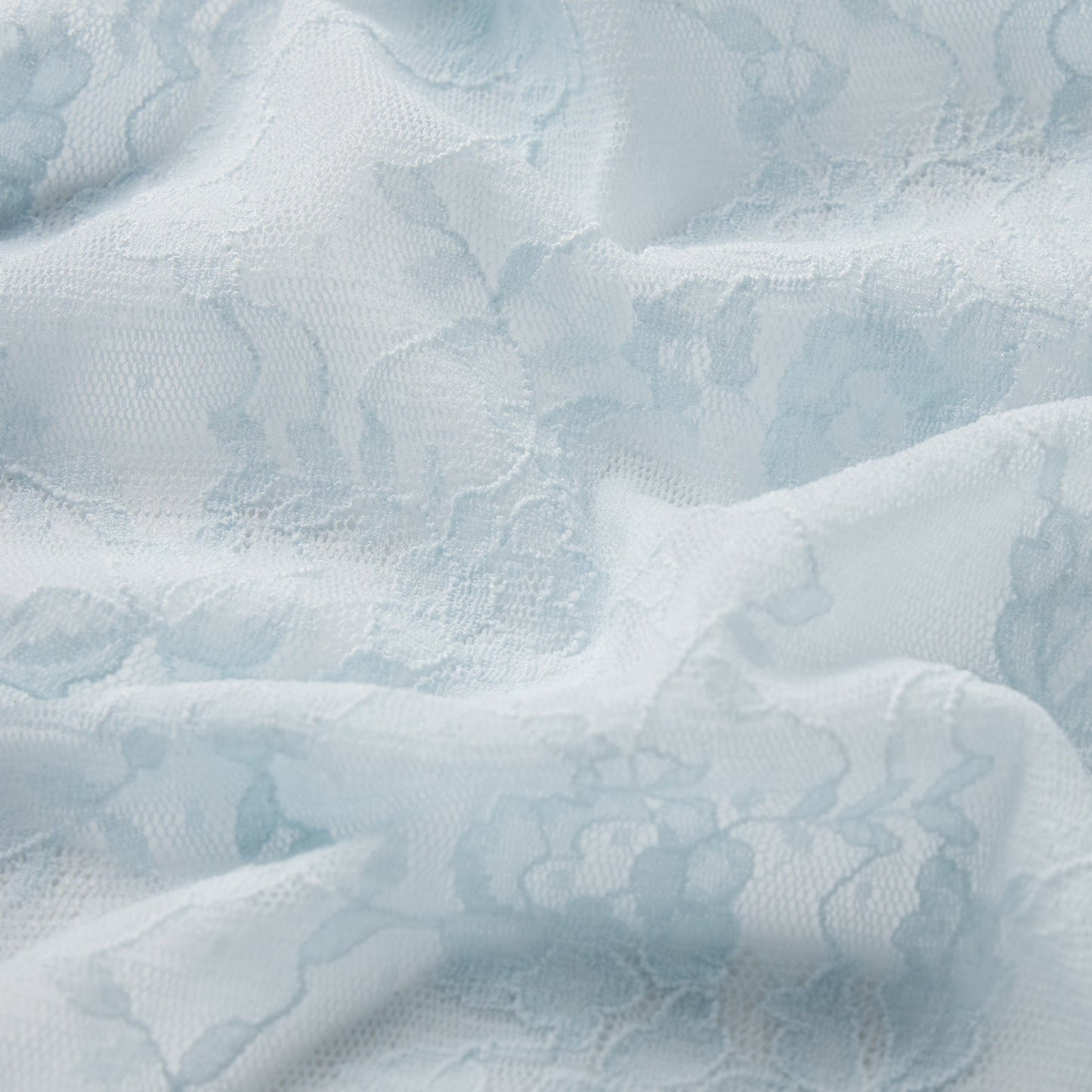 STRETCH LACE BOY SHORT | POWDER BLUE