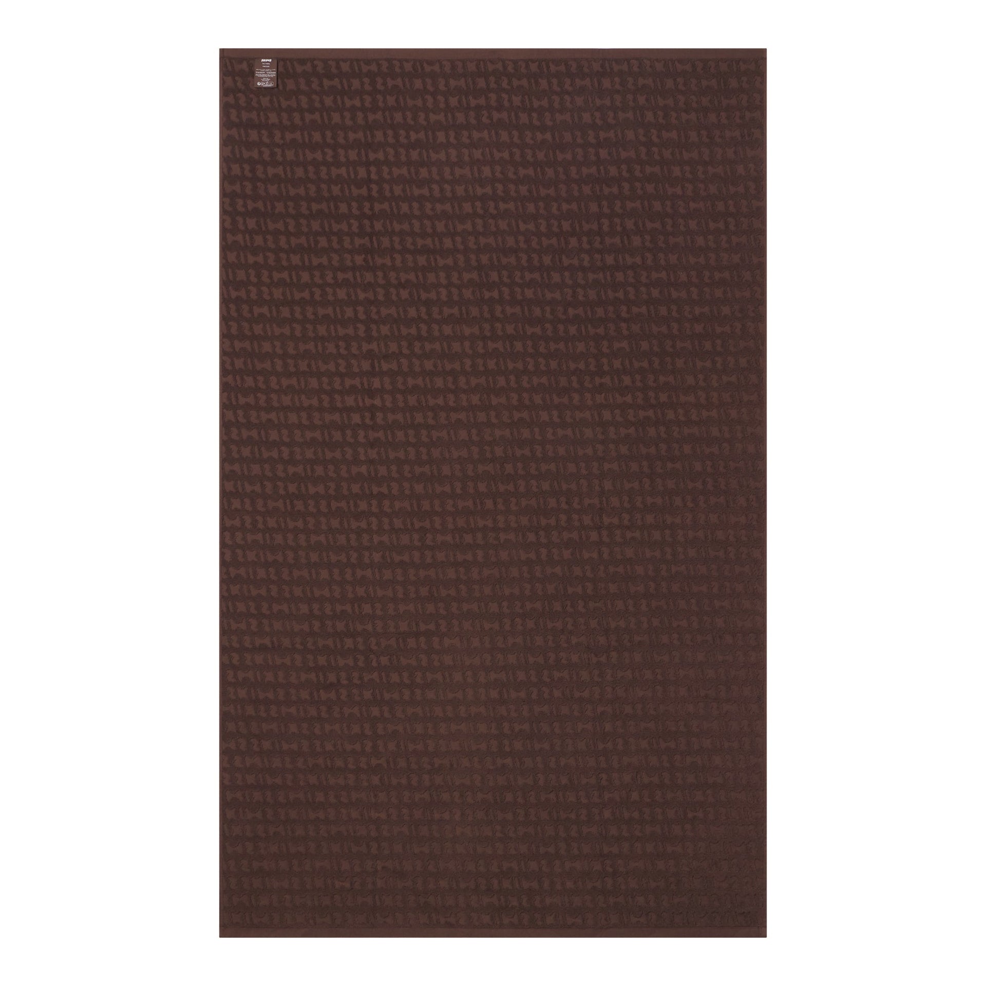 SIGNATURE SWIM TOWEL | DARK SEPIA