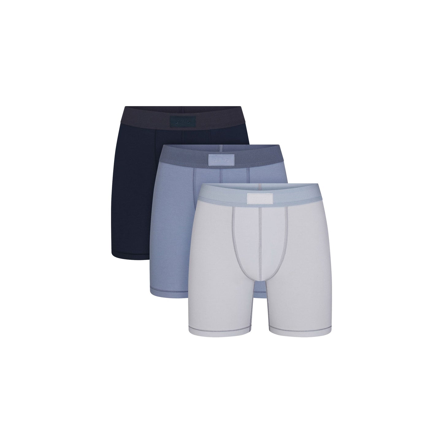 SKIMS COTTON MENS 5" BOXER BRIEF 3-PACK | NIMBUS MULTI