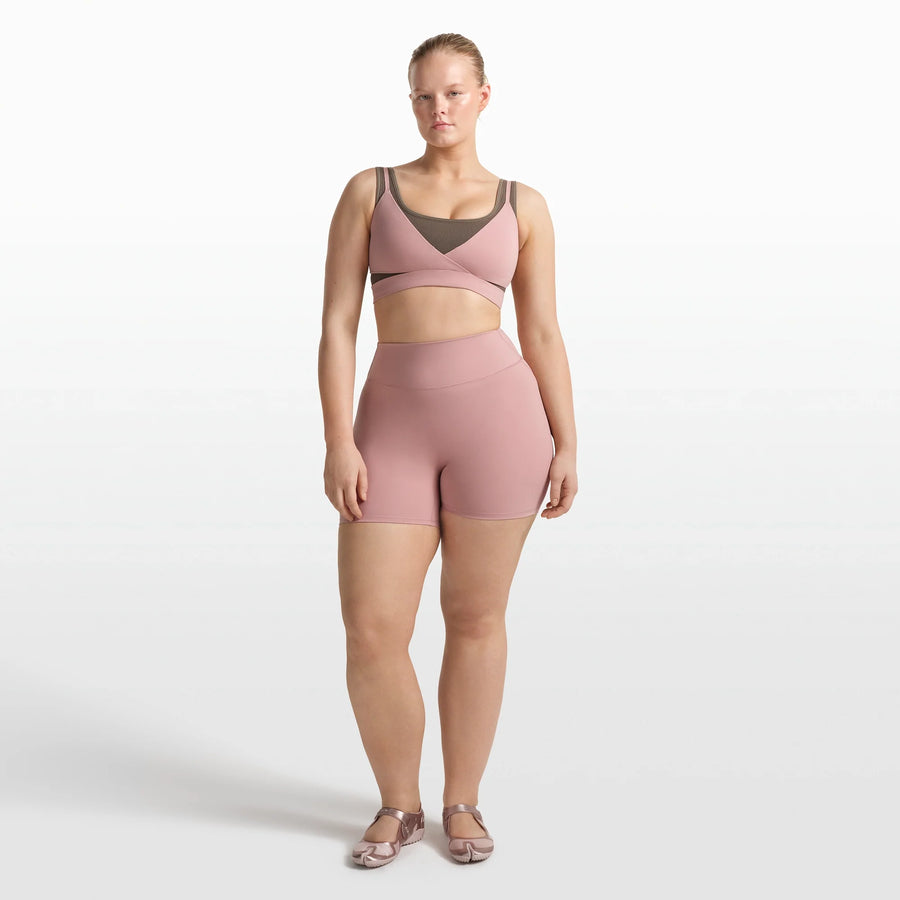 NikeSKIMS MATTE WRAP FRONT BRA | HIMALAYAN