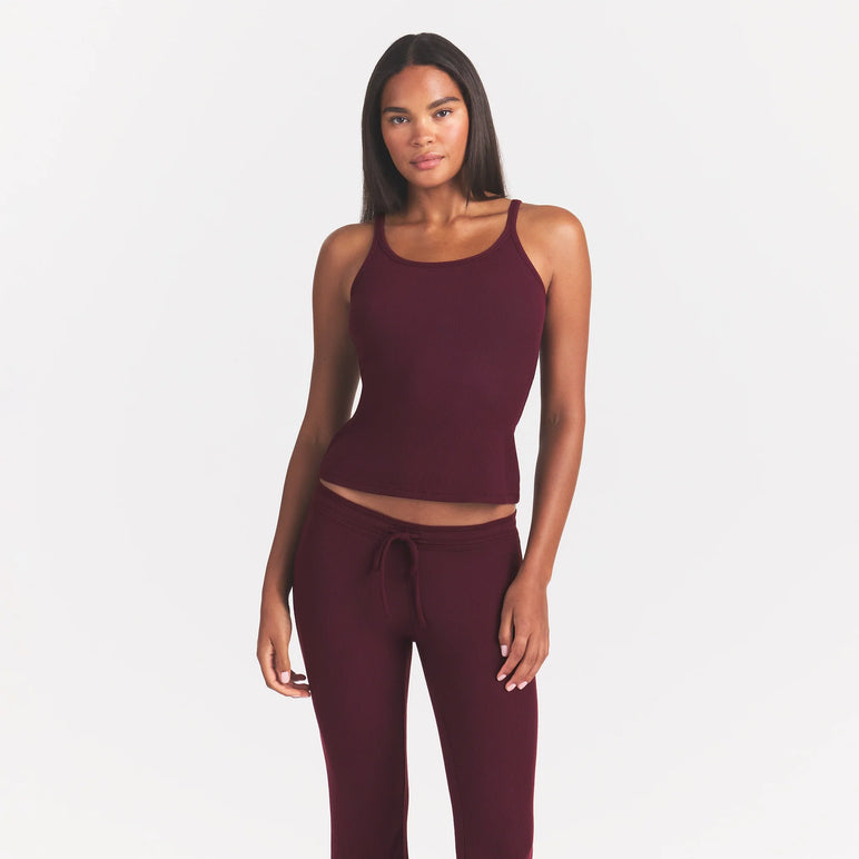SOFT LOUNGE LONG SLEEP SET | CURRANT