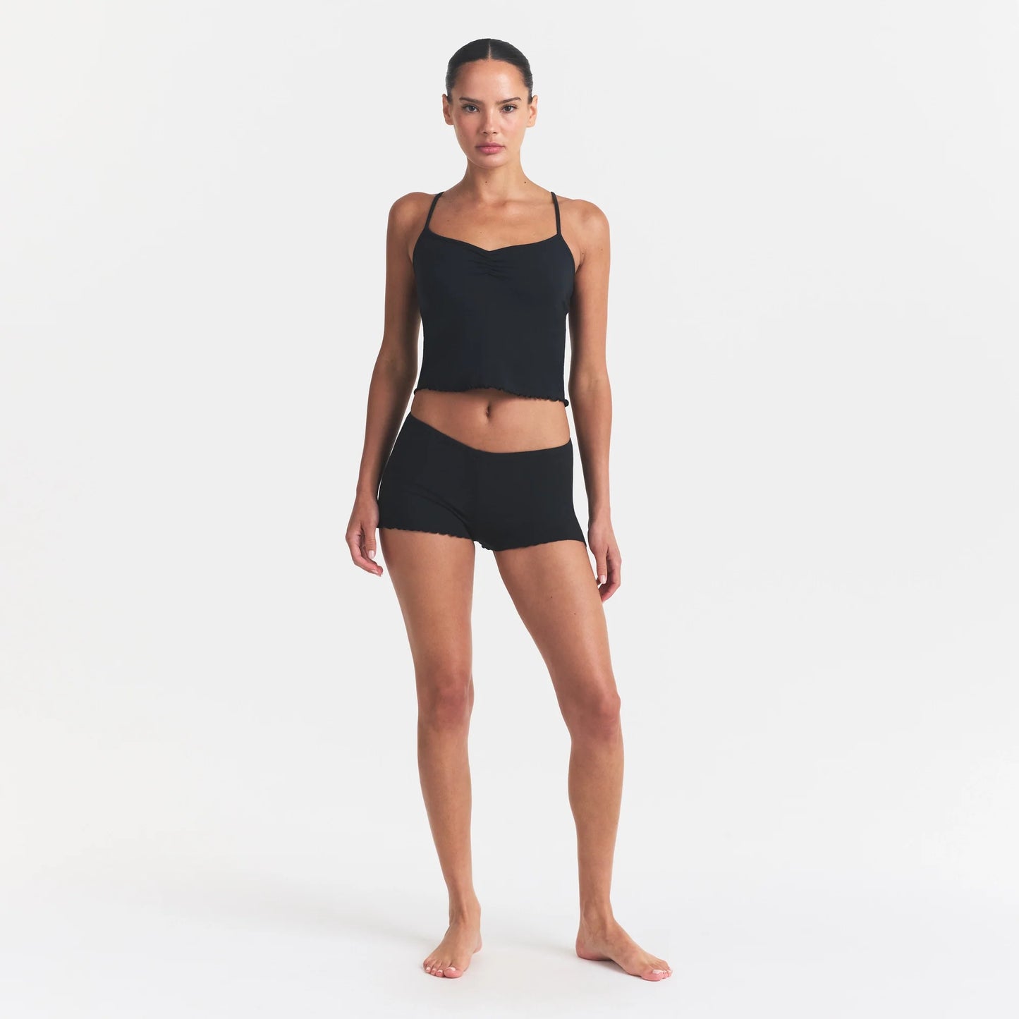 SKIMS SLEEP CAMI SET | ONYX
