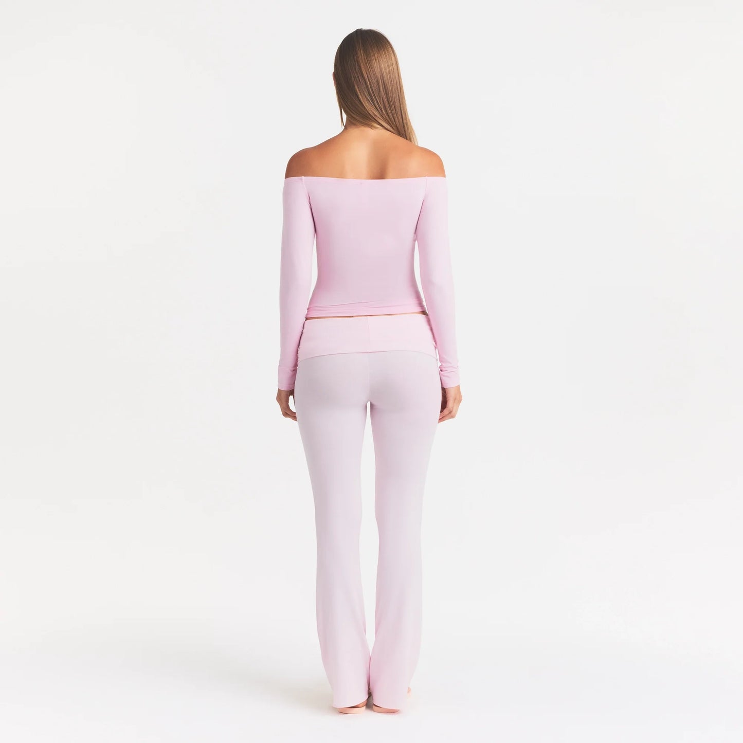 SMOOTH LAYERS OFF THE SHOULDER TOP | PEONY
