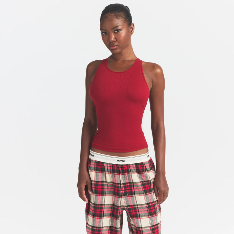 RIB SLEEP TANK | BRICK