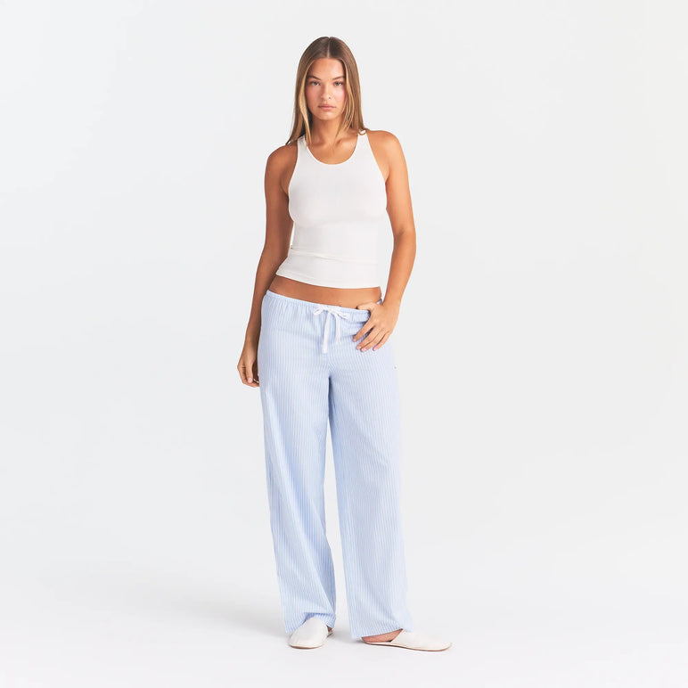 RIB SLEEP TANK | IVORY
