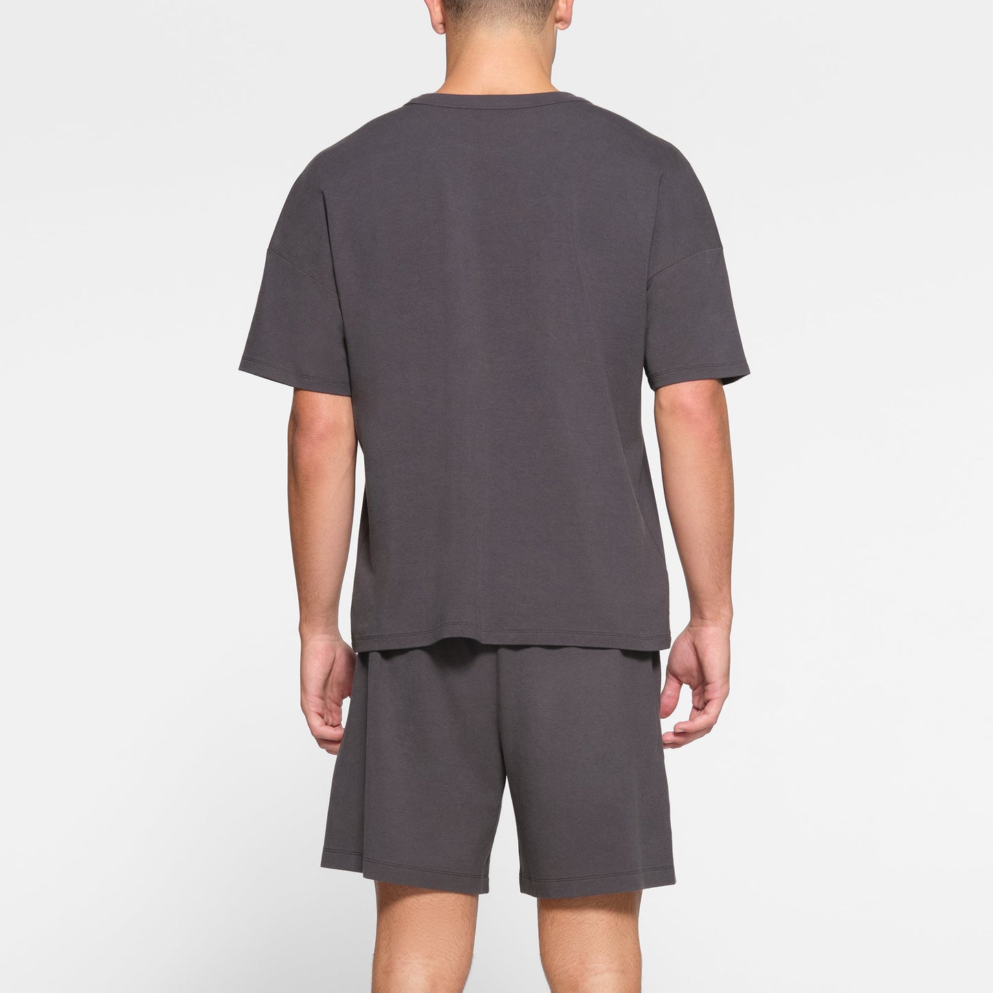 JERSEY LOUNGE MENS OVERSIZED T-SHIRT | ASH