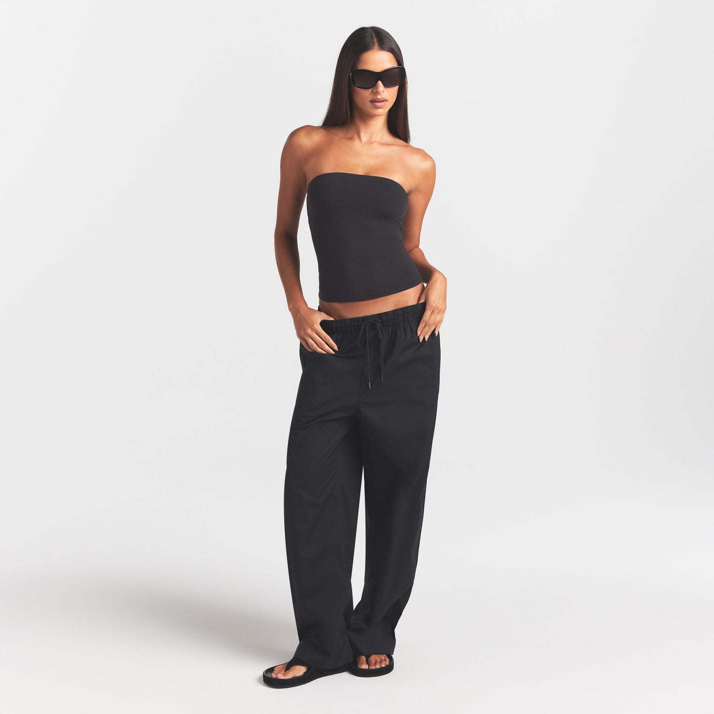 COTTON JERSEY TUBE TOP | SOOT