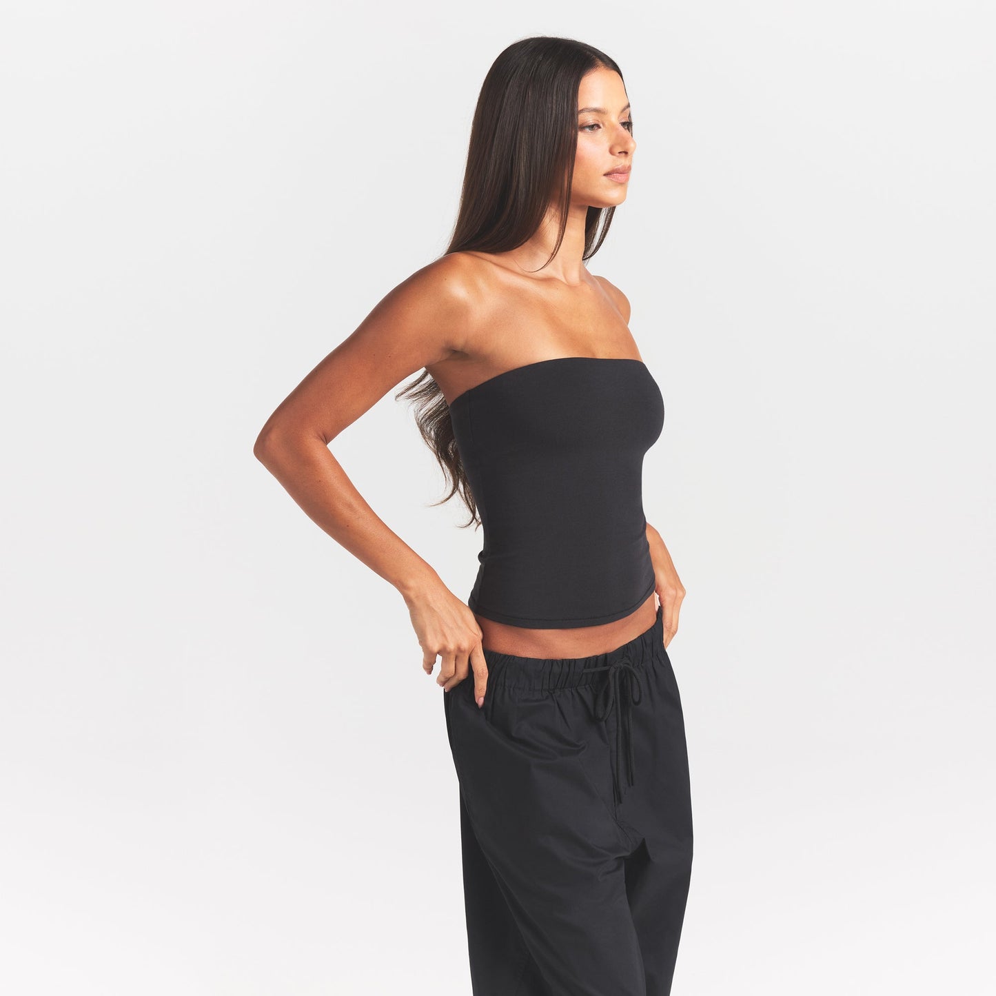COTTON JERSEY TUBE TOP | SOOT
