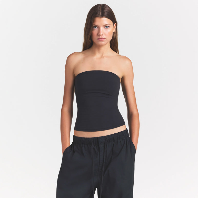 COTTON JERSEY TUBE TOP | SOOT