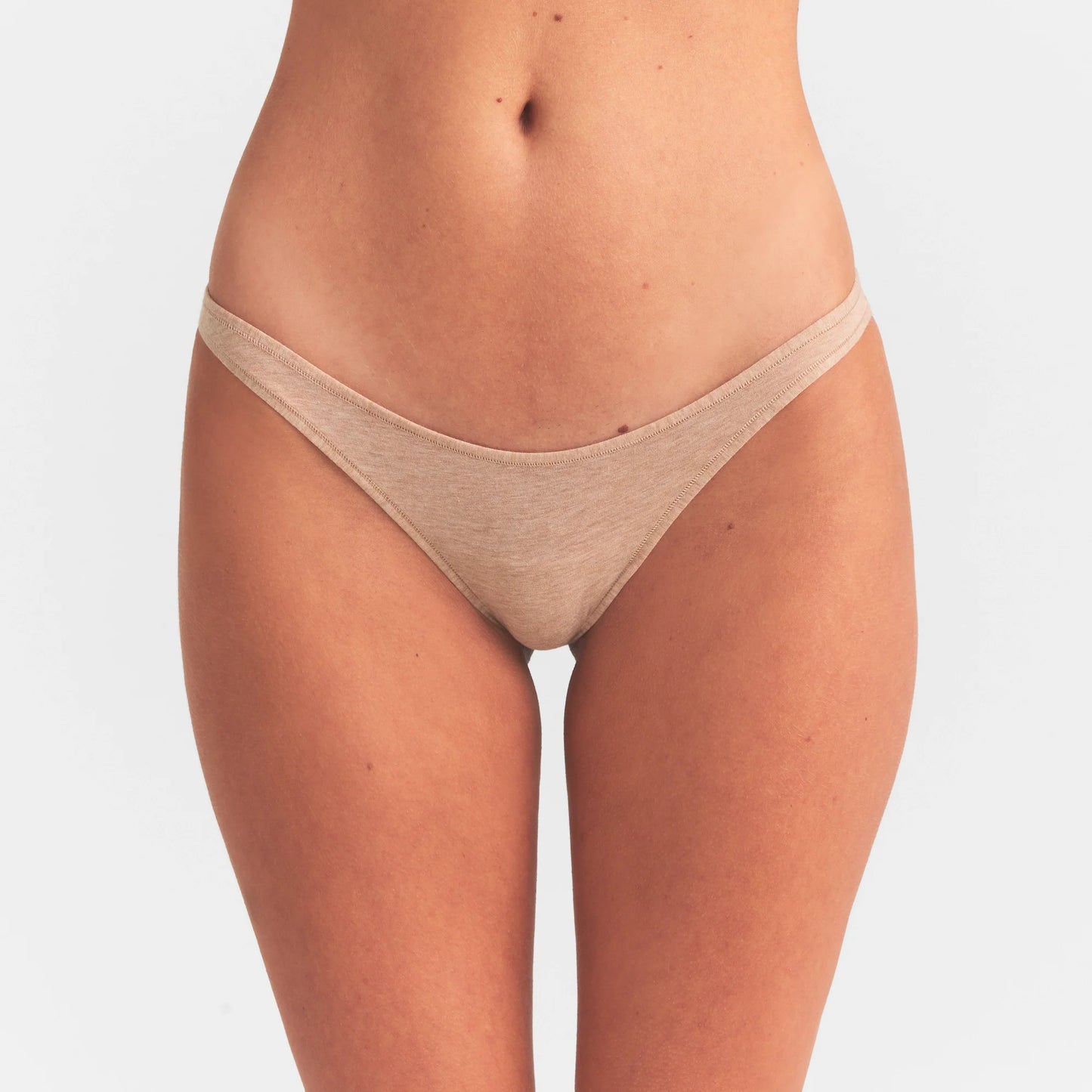 EVERYDAY COTTON BIKINI | CLAY HEATHER
